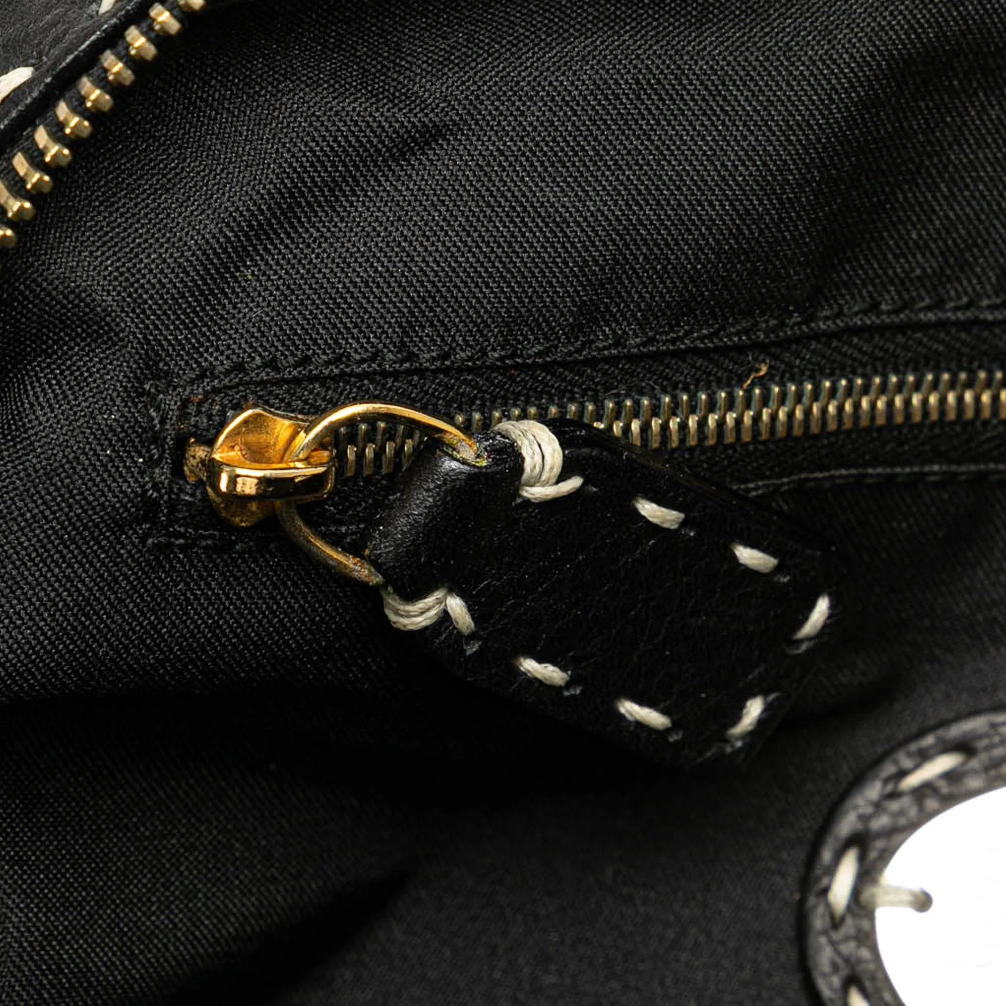 Selleria Studded Canvas Shoulder Bag
