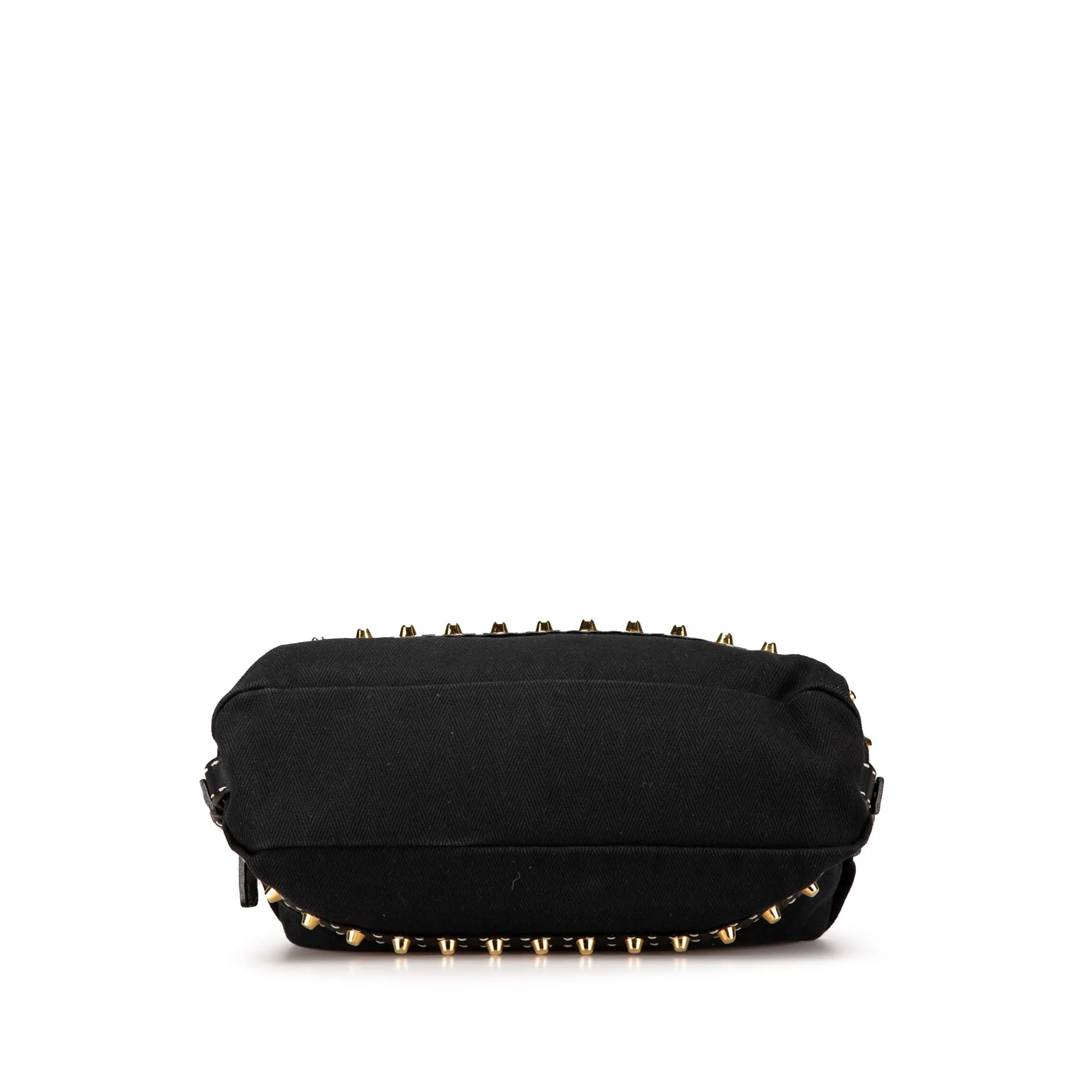 Selleria Studded Canvas Shoulder Bag