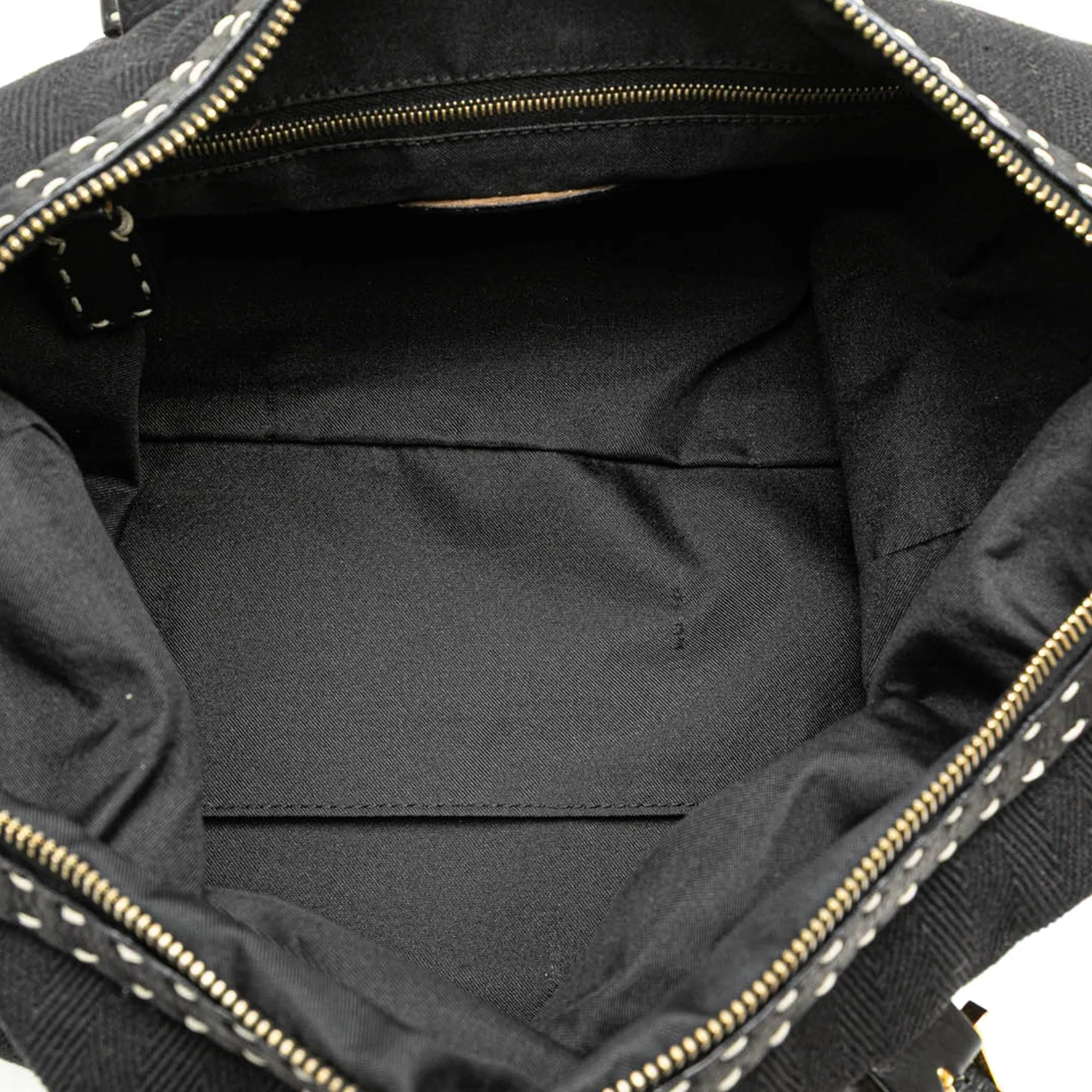 Selleria Studded Canvas Shoulder Bag