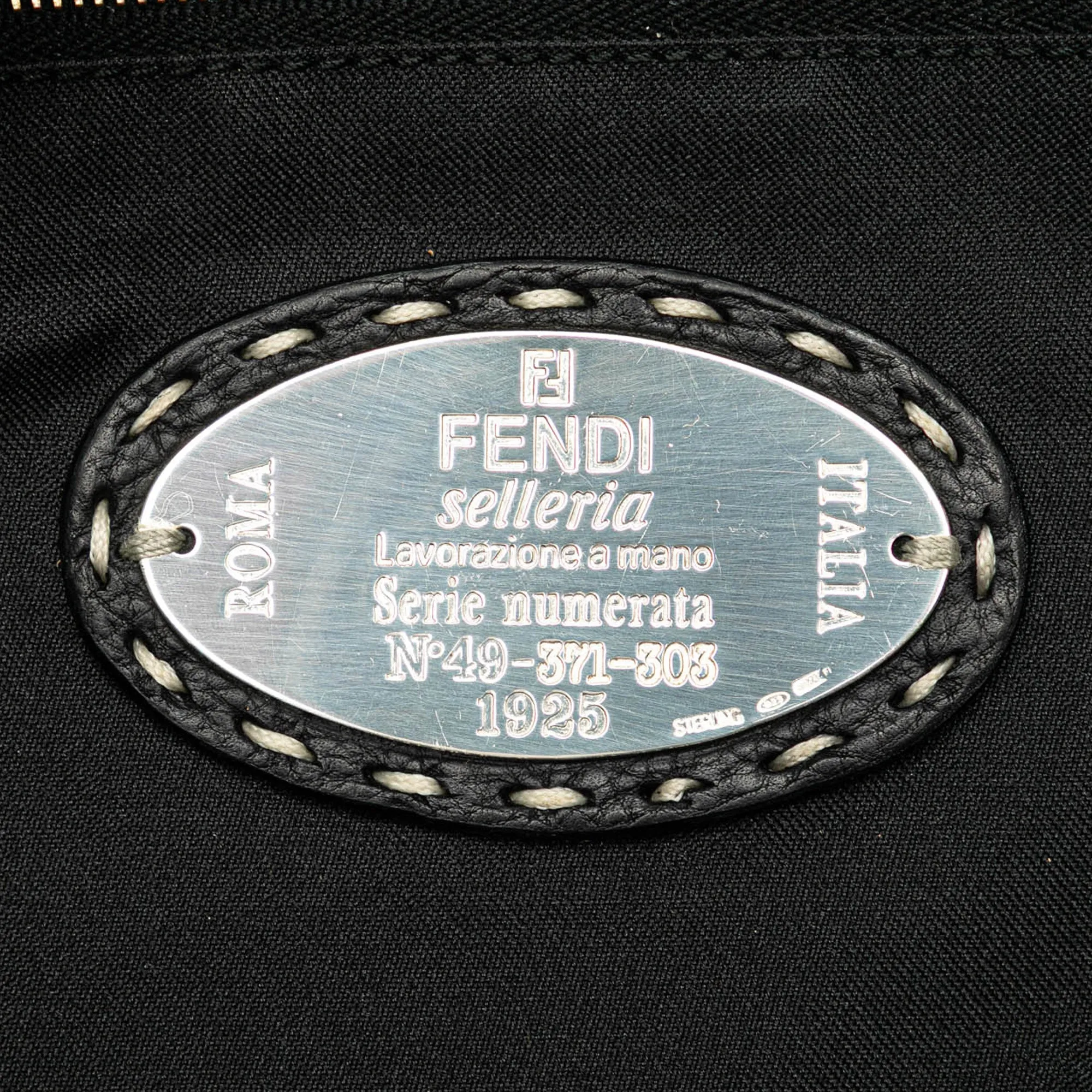 Selleria Studded Canvas Shoulder Bag