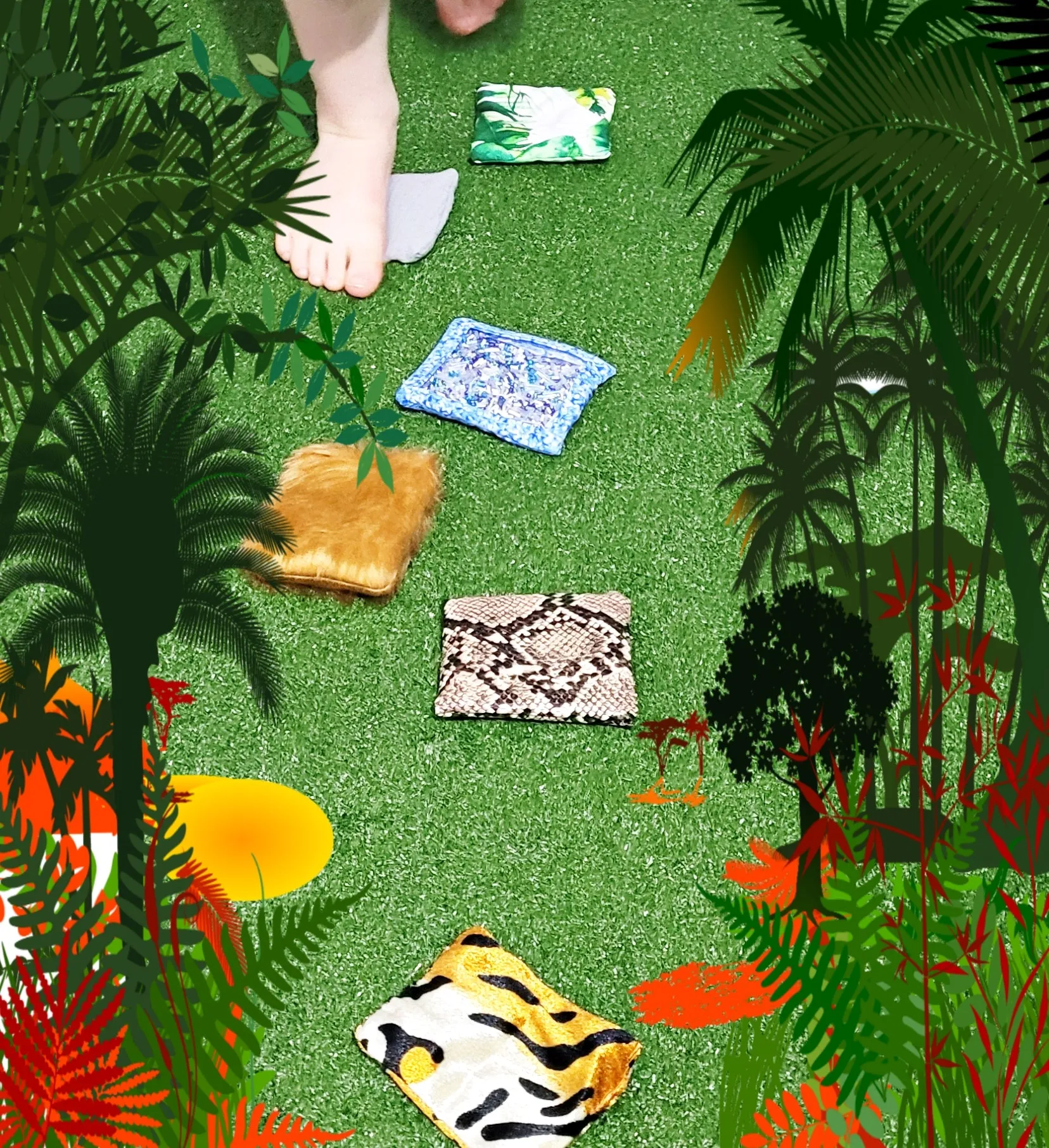 Sensory bean bag set ~ by freshly fatigued
