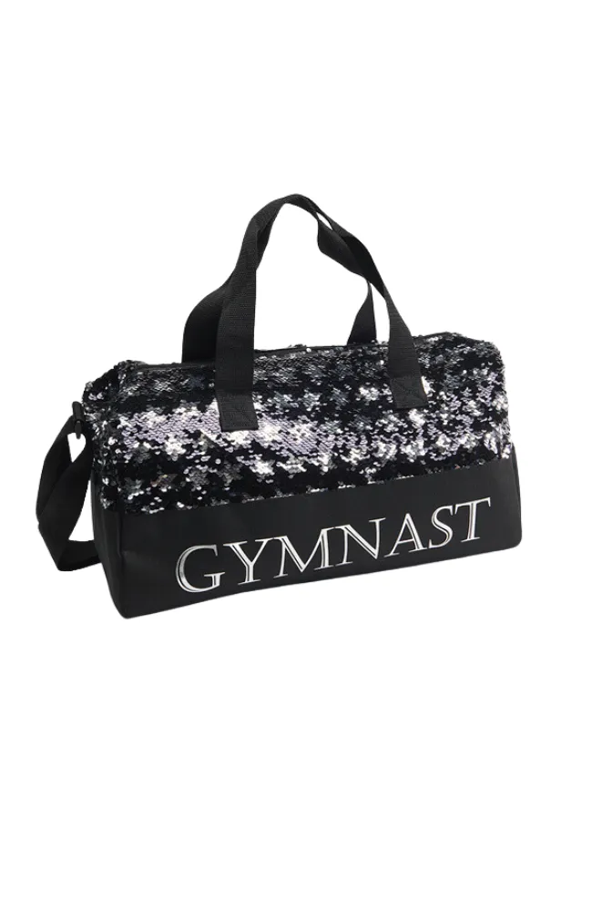 Sequin Gymnast Stars Duffel