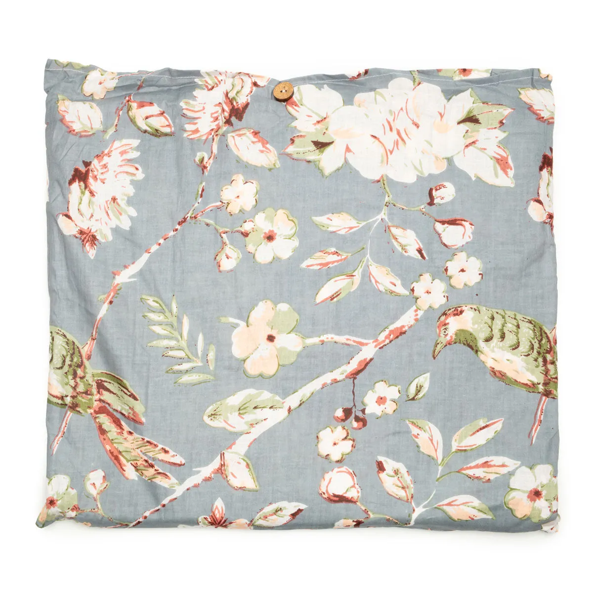 Serendipity Cotton Quilted Tote - Grey Meadow