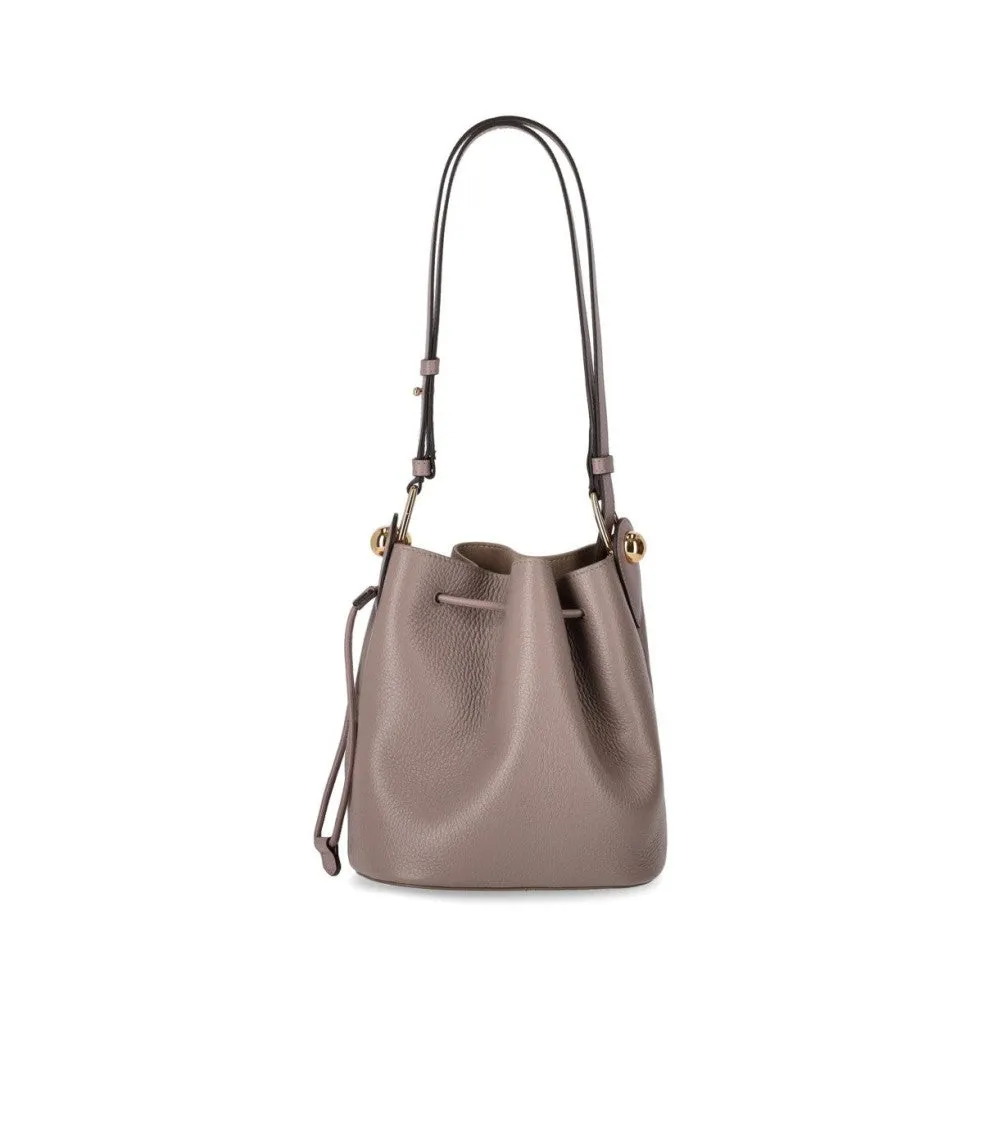 Sfera Mini Stucco Gray Bucket Bag