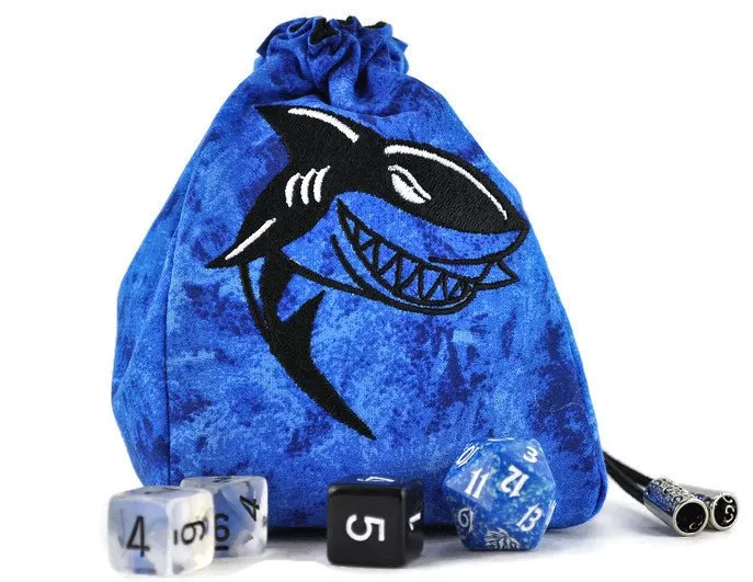 Shark dice bag