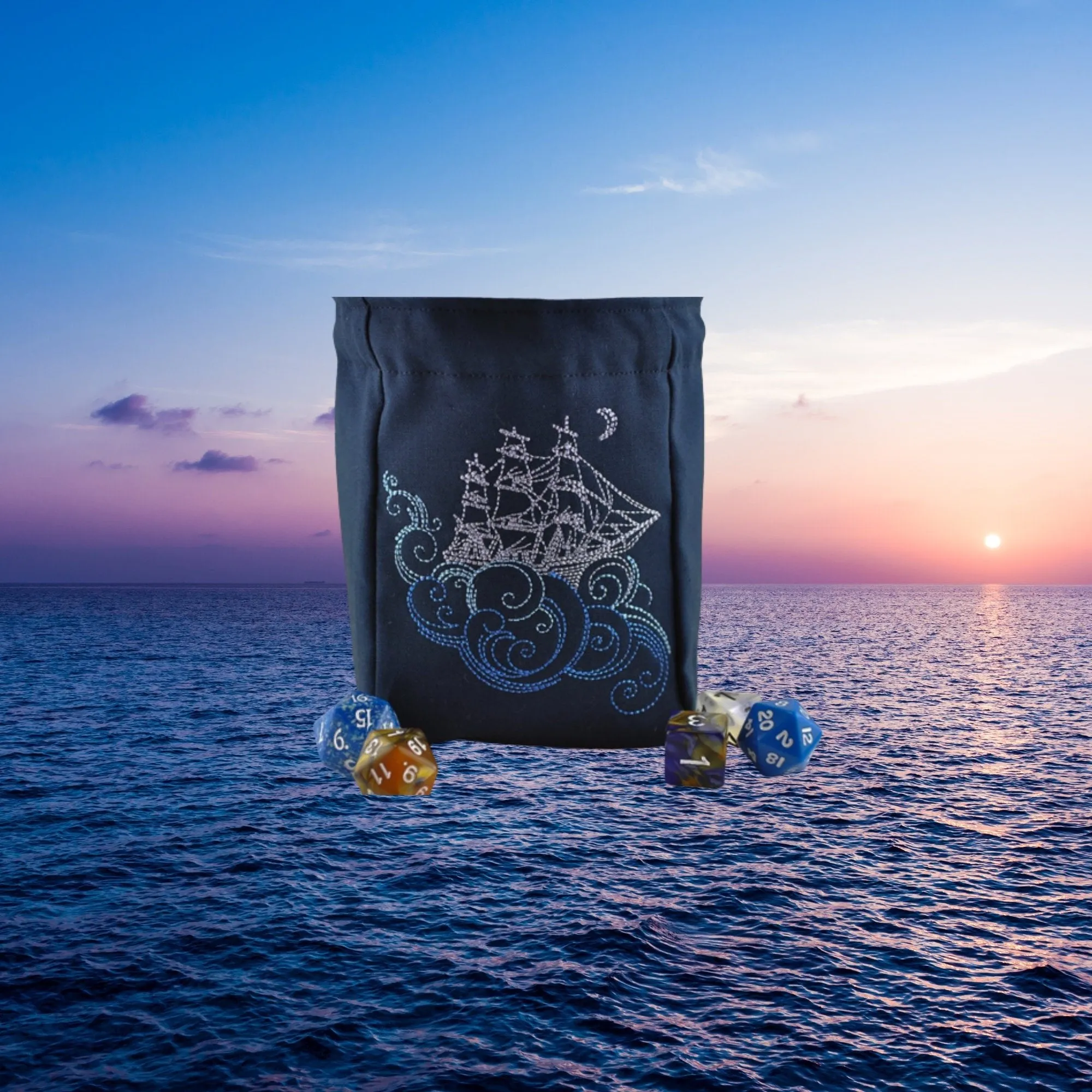 Ship Dice Bag