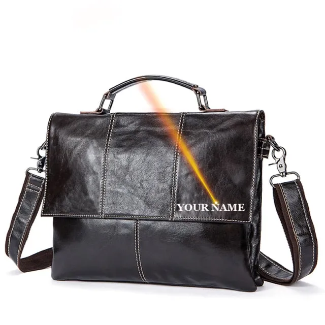 Shoulder Bag Leather Men's Bag