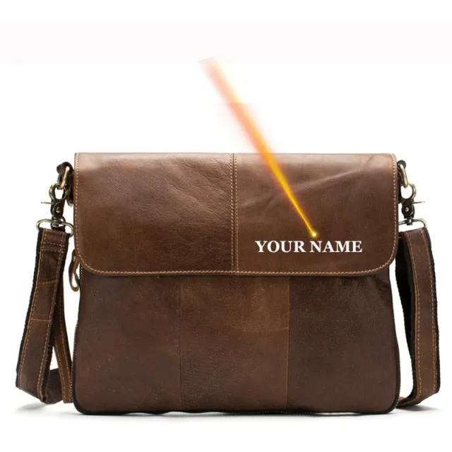 Shoulder Bag Leather Men's Bag