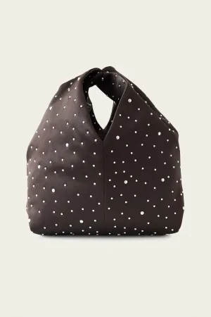Simone Bag in Ganache/Silver