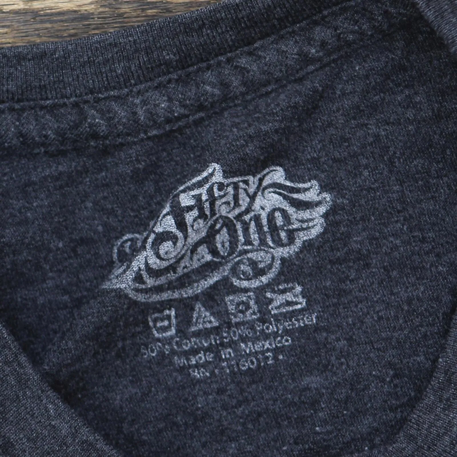 Six Fifty One Foo Fighters Short Sleeve T-Shirt Dark Gray See Measurements