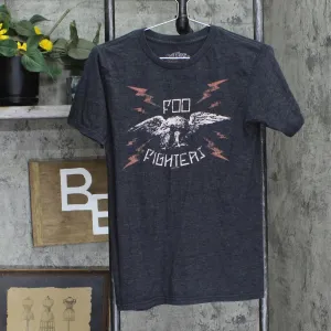 Six Fifty One Foo Fighters Short Sleeve T-Shirt Dark Gray See Measurements