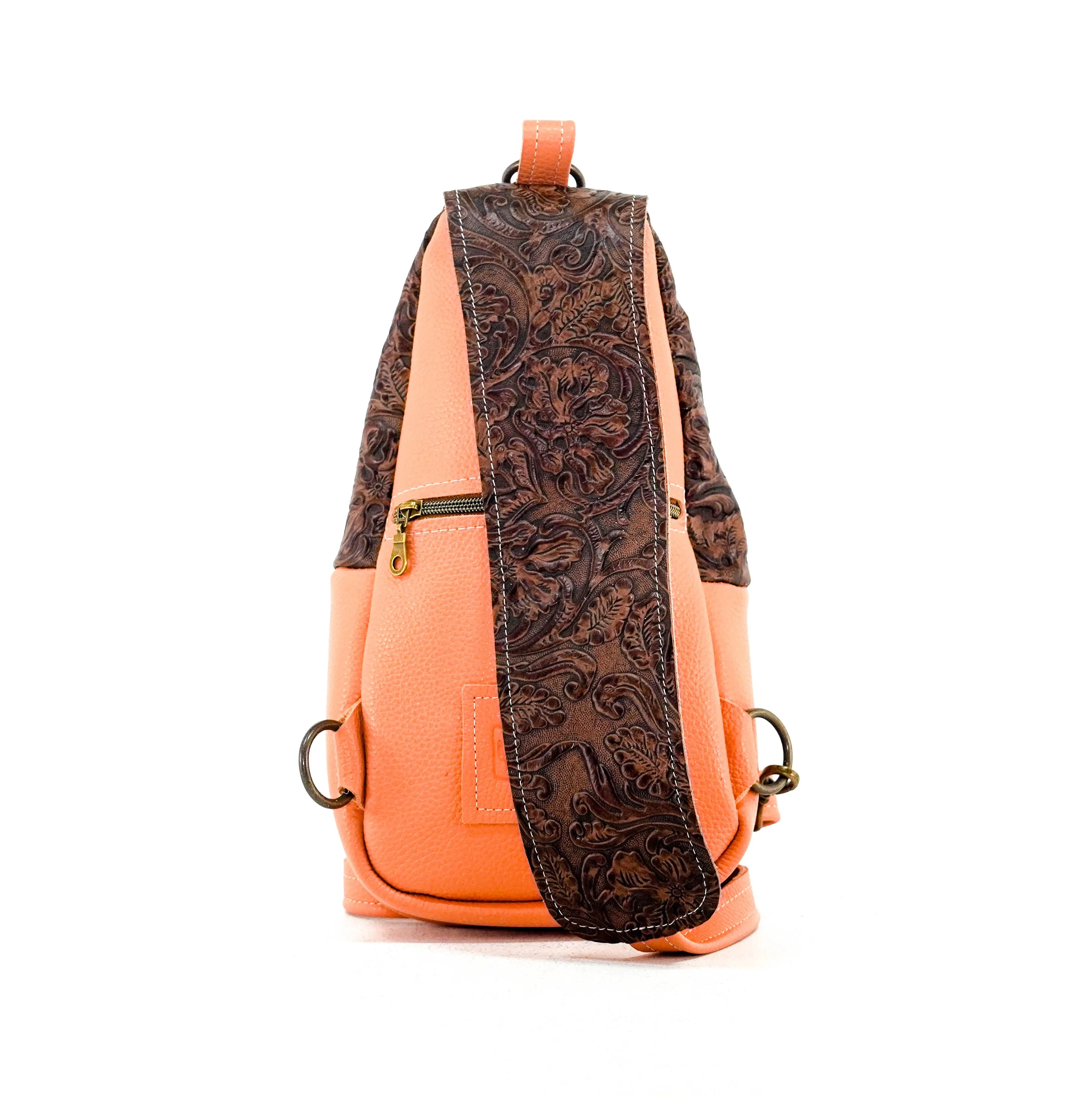 Sling Bag - Red Brindle w/ Cowboy tool