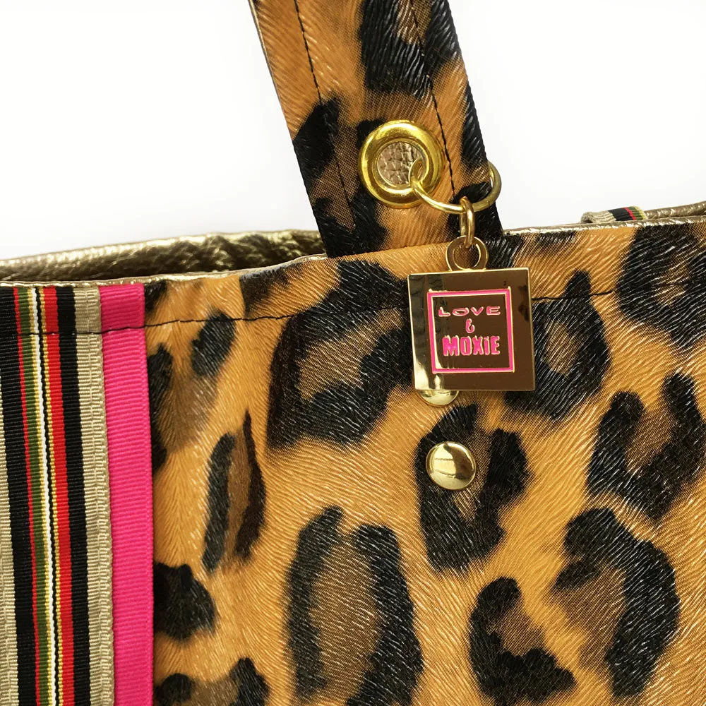 Sloane Reversible Leopard Tote