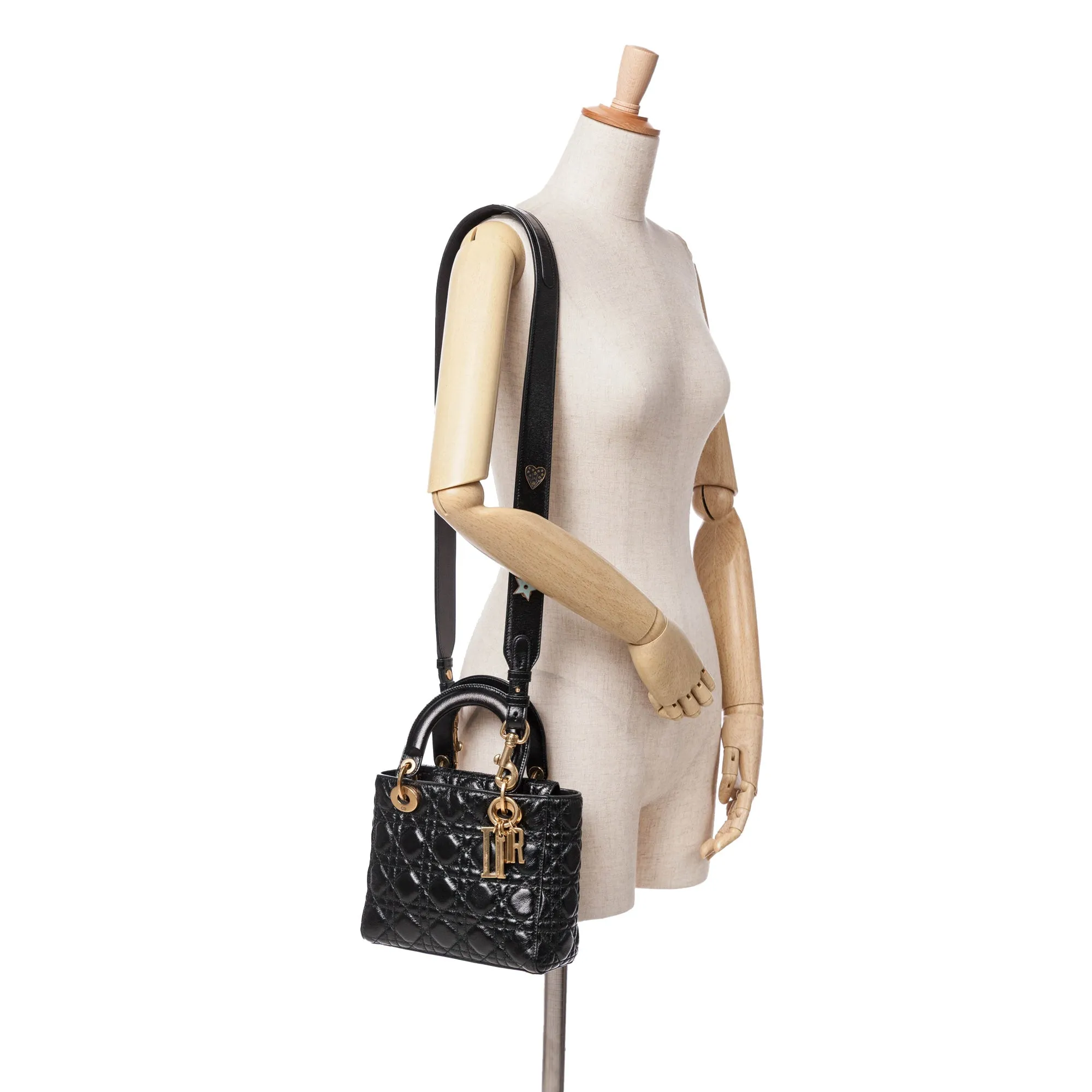 Small Crinkled Patent Cannage My ABCDior Lady Dior