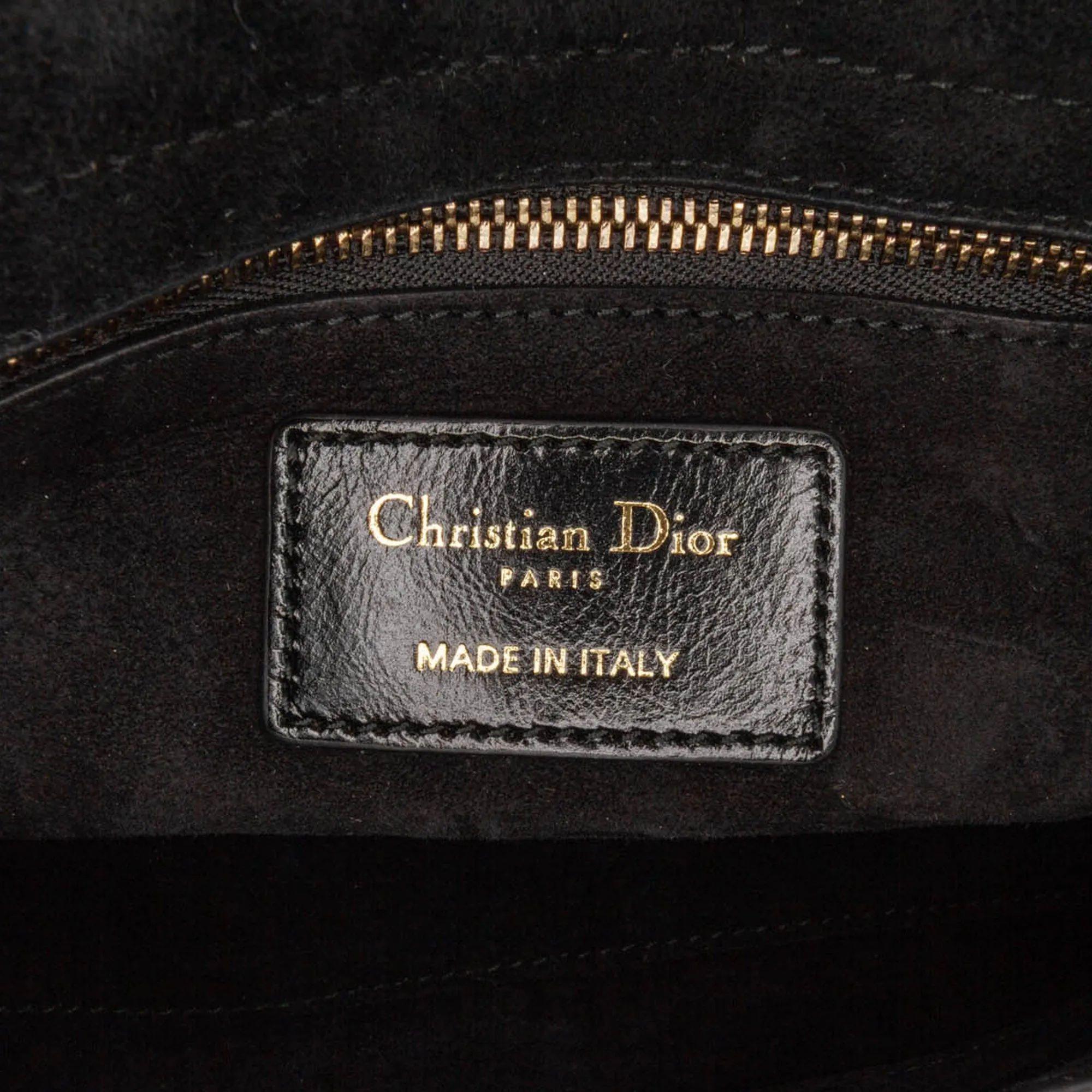 Small Crinkled Patent Cannage My ABCDior Lady Dior