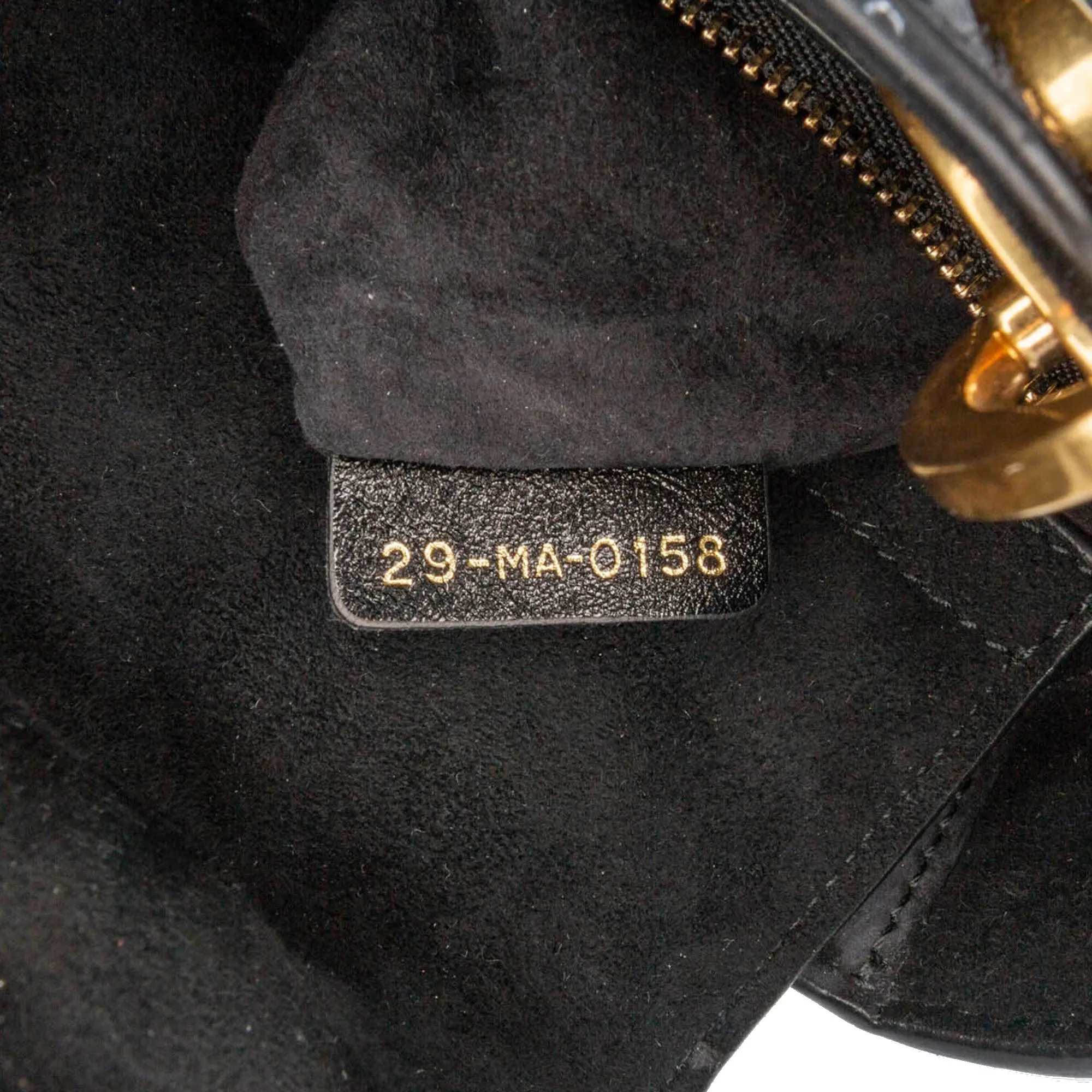 Small Crinkled Patent Cannage My ABCDior Lady Dior