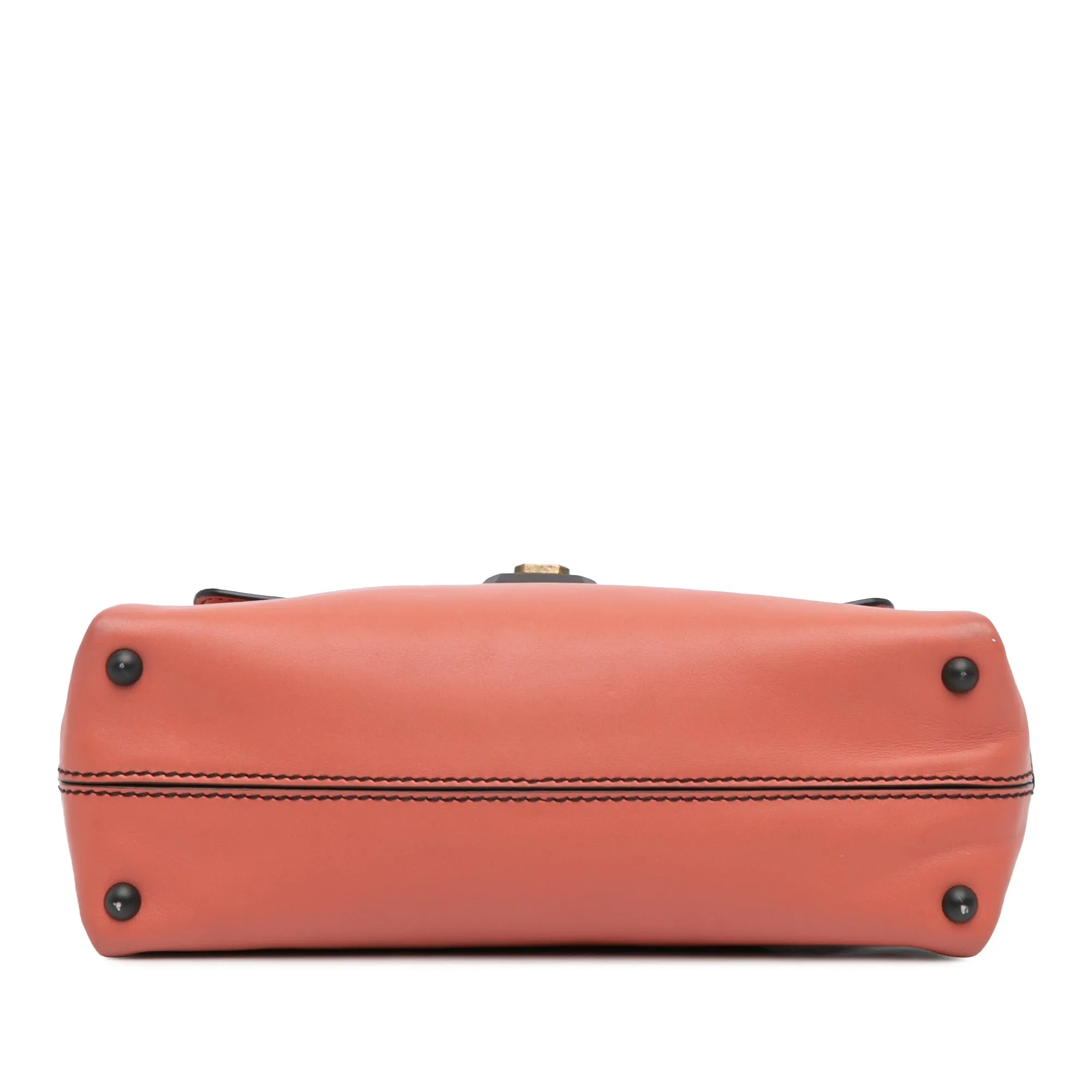 Small Nappa Intrecciato Piazza Satchel