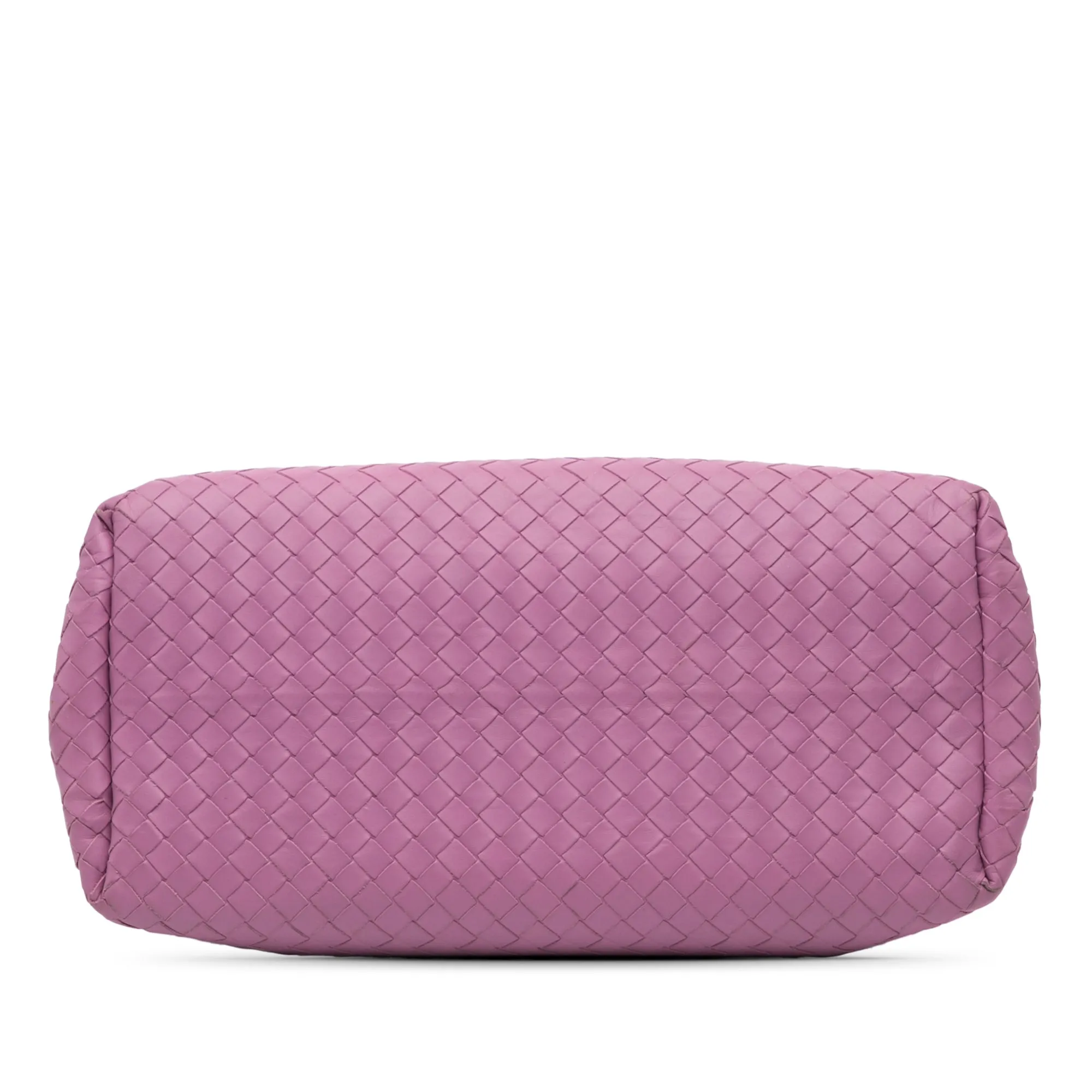 Small Nappa Intrecciato Roma Satchel