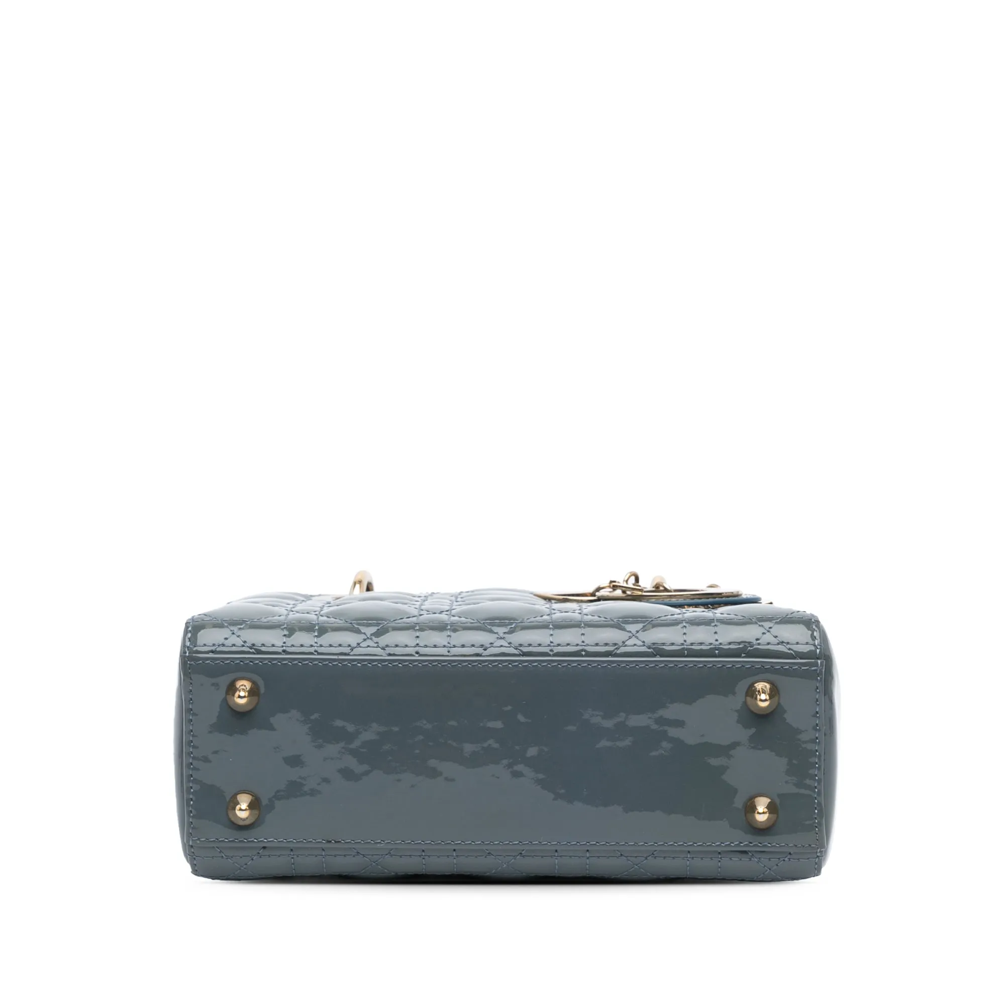 Small Patent Cannage Lady Dior