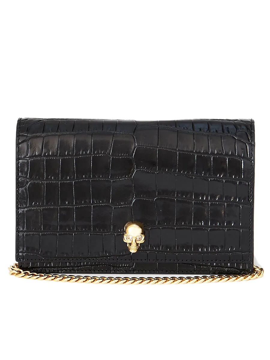 Small Skull Bag in Black