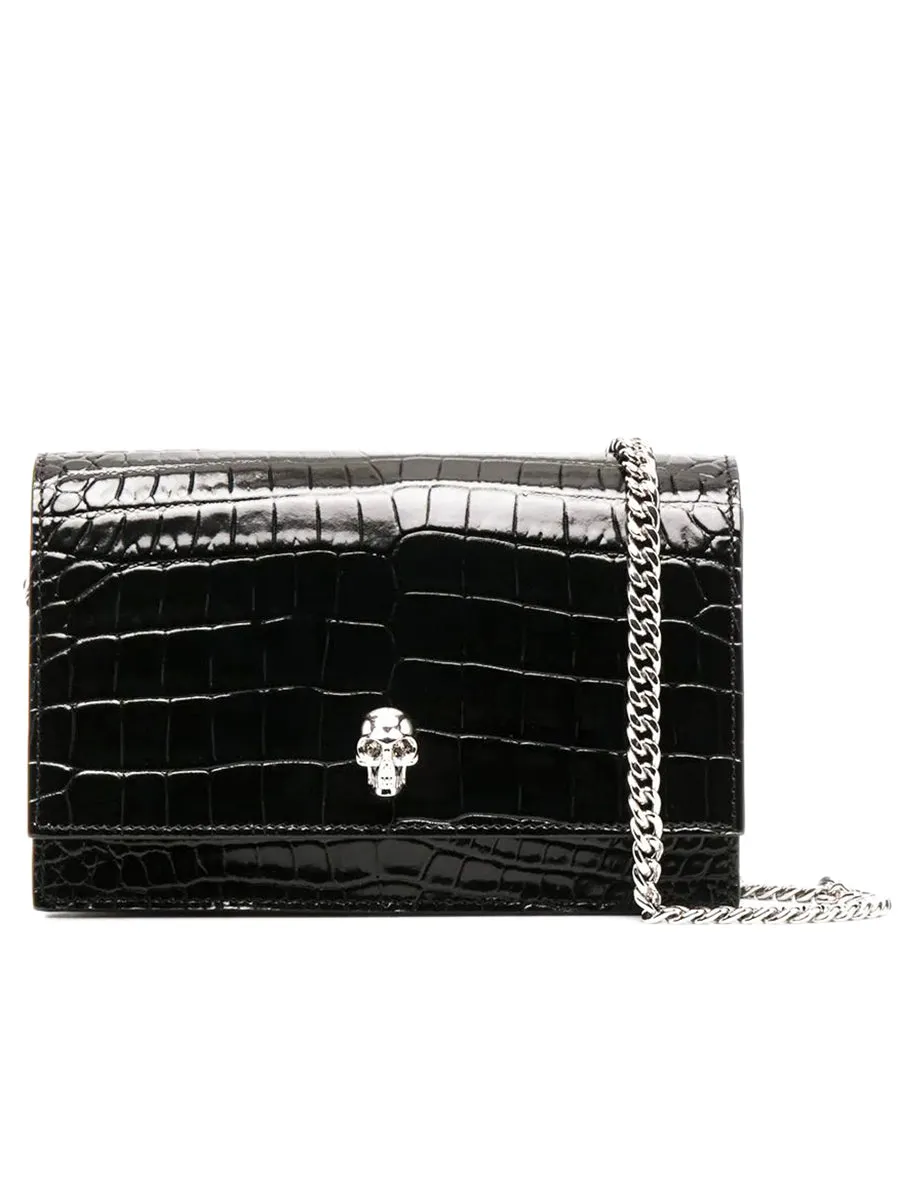 Small Skull Bag in Black
