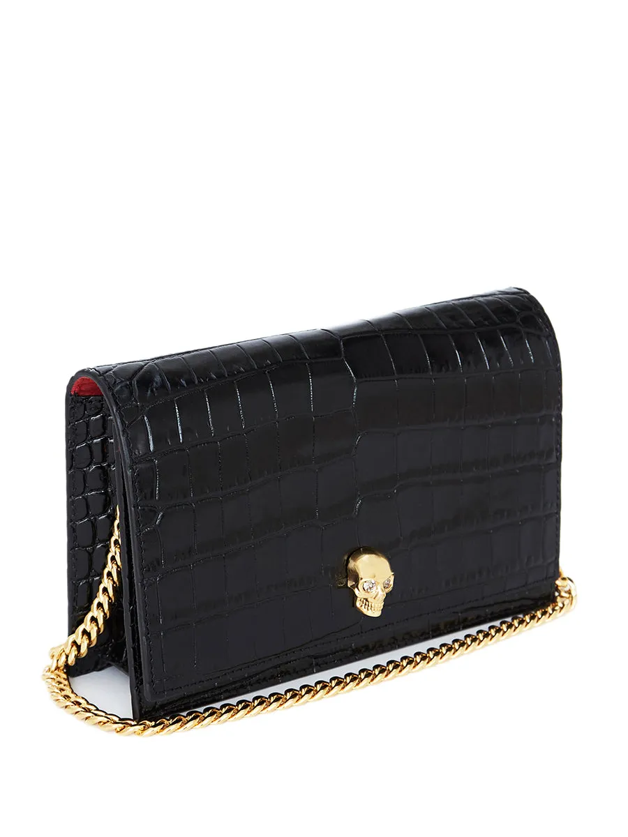 Small Skull Bag in Black