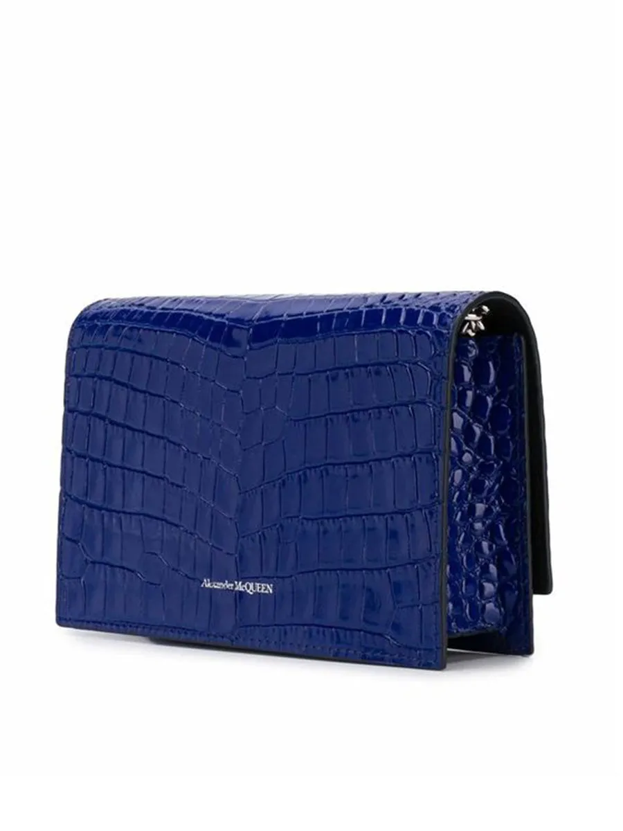 Small Skull Bag in Deep Blue