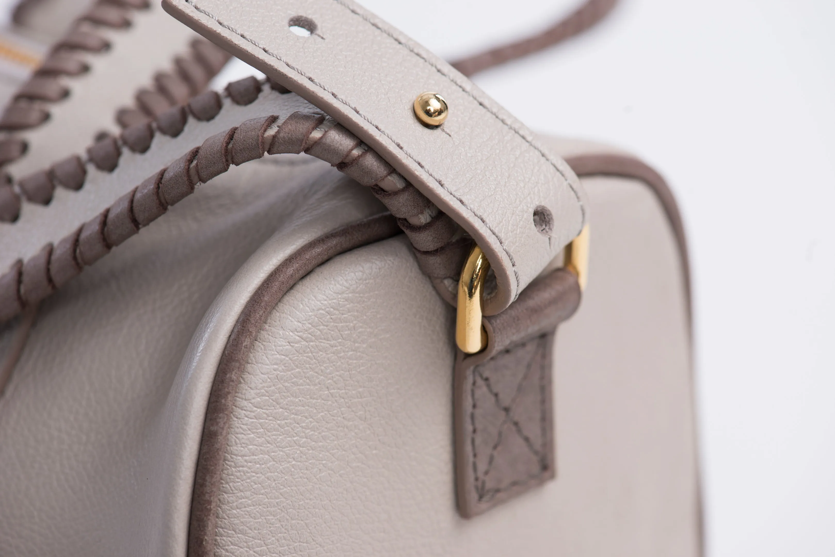 Smooth Leather Satchel