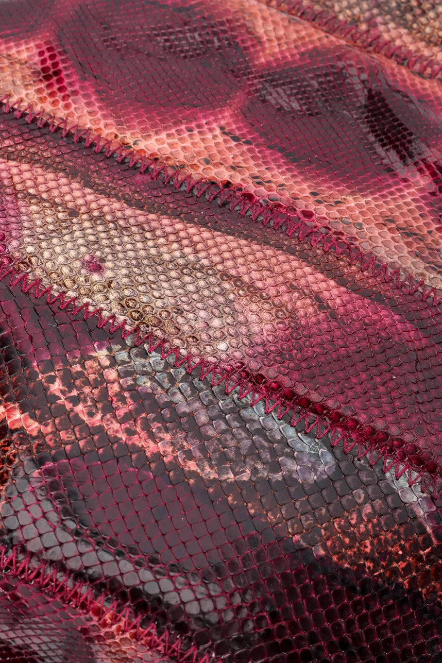 Snakeskin Clutch