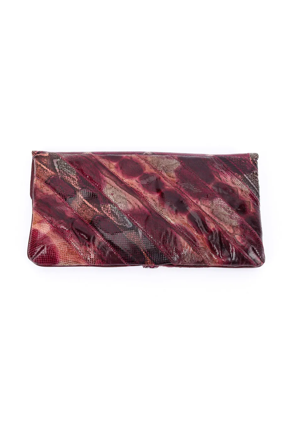 Snakeskin Clutch