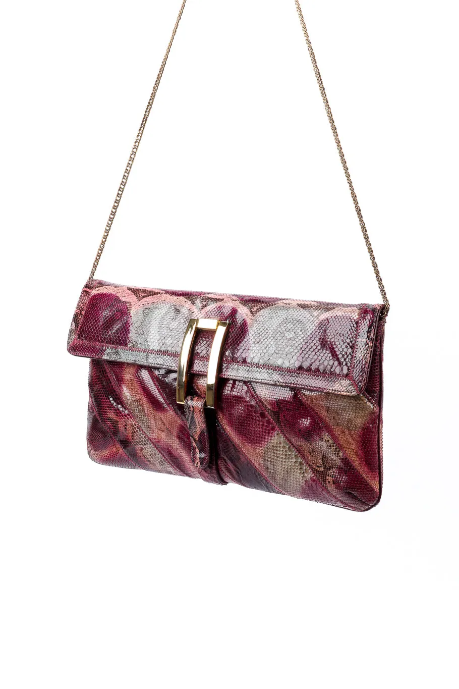 Snakeskin Clutch