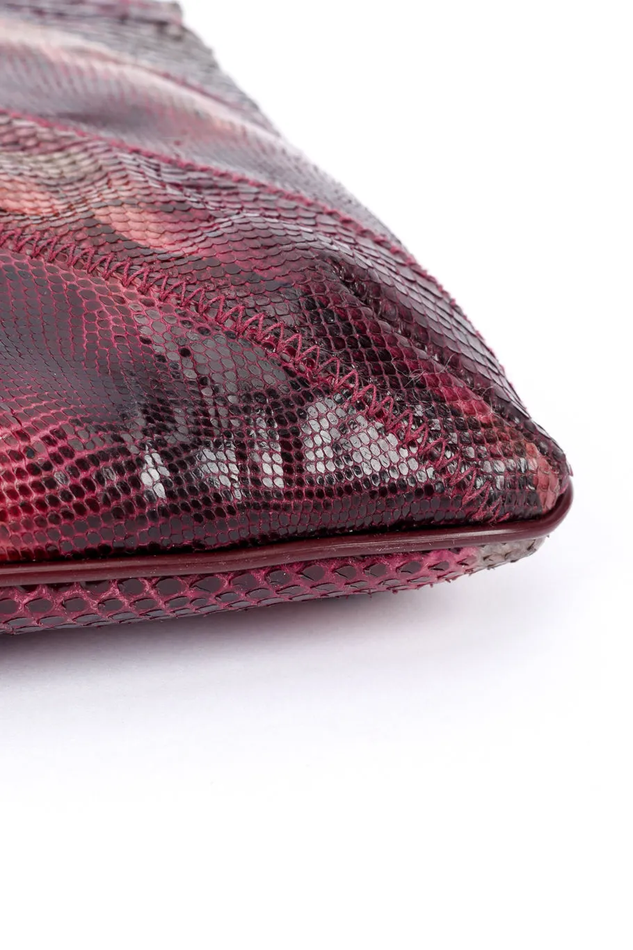 Snakeskin Clutch