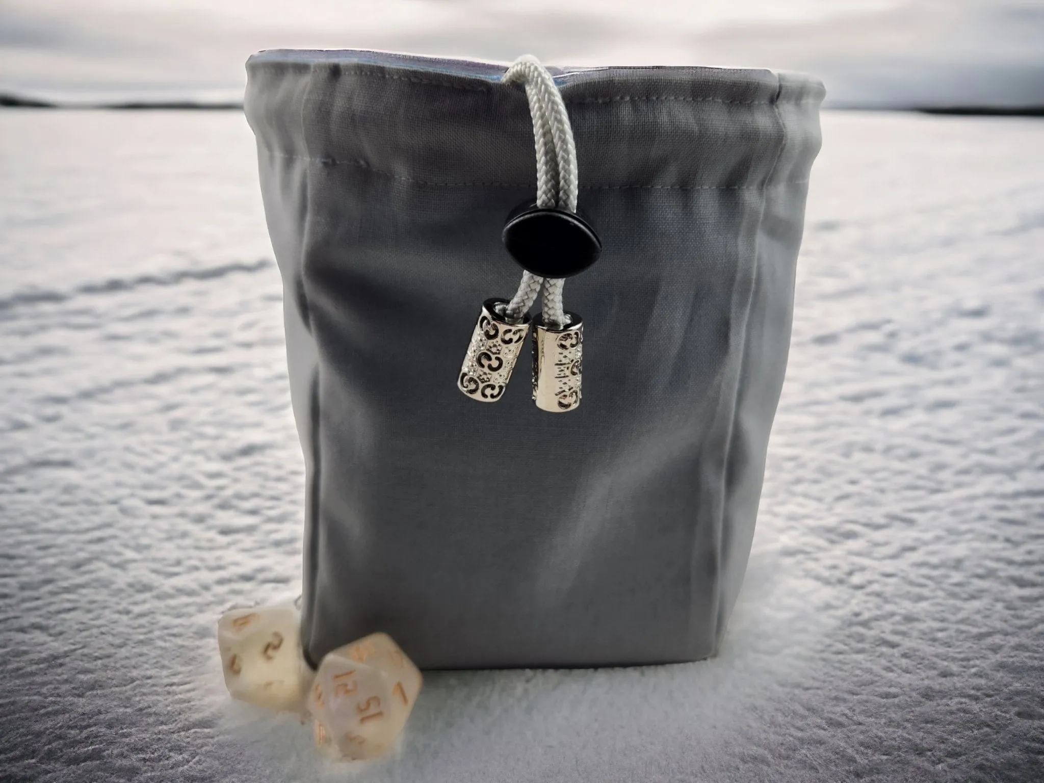 Snow Fox Dice Bag
