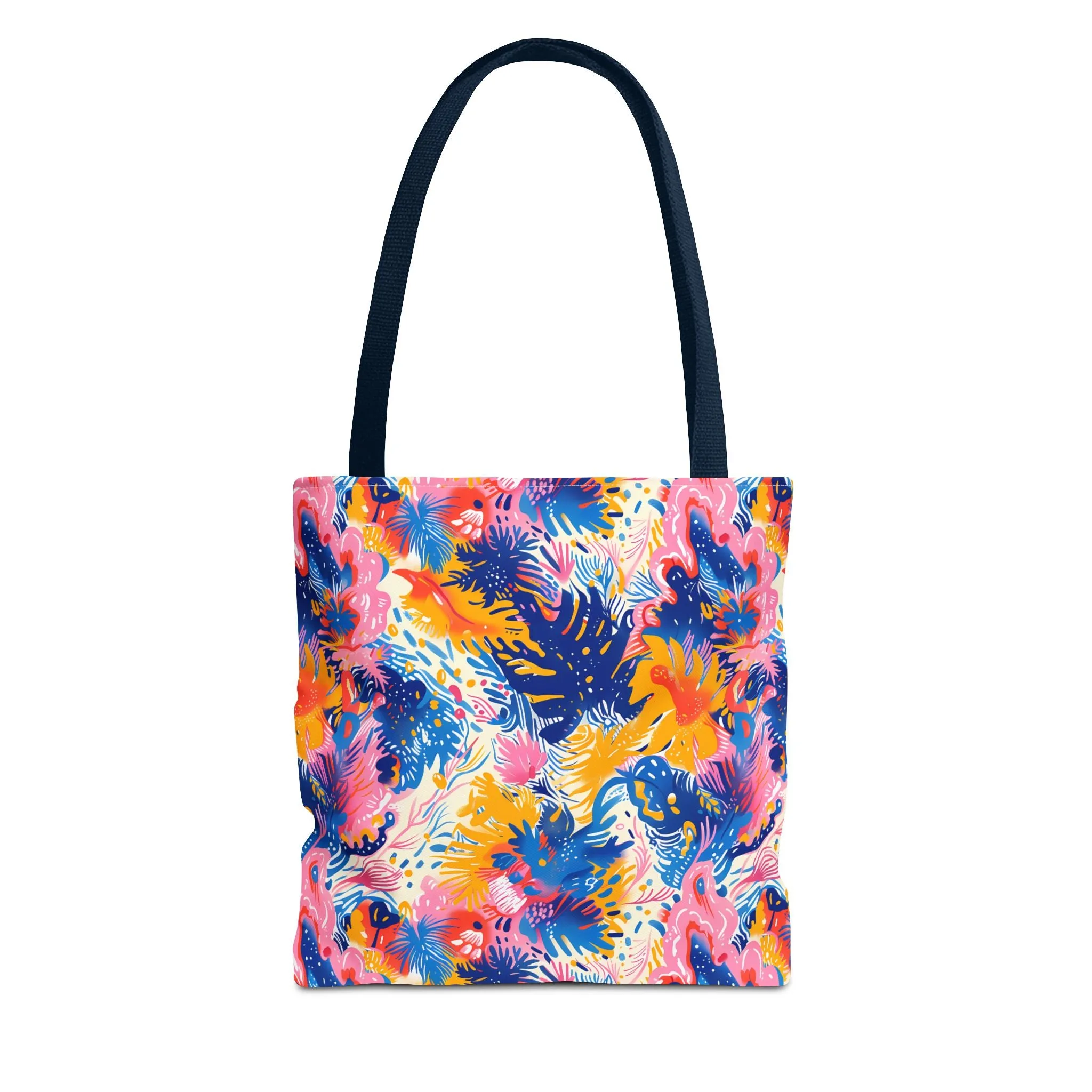Splatter Blossom Tote Bag - Make a Splash with Every Step! Available in 3 sizes.