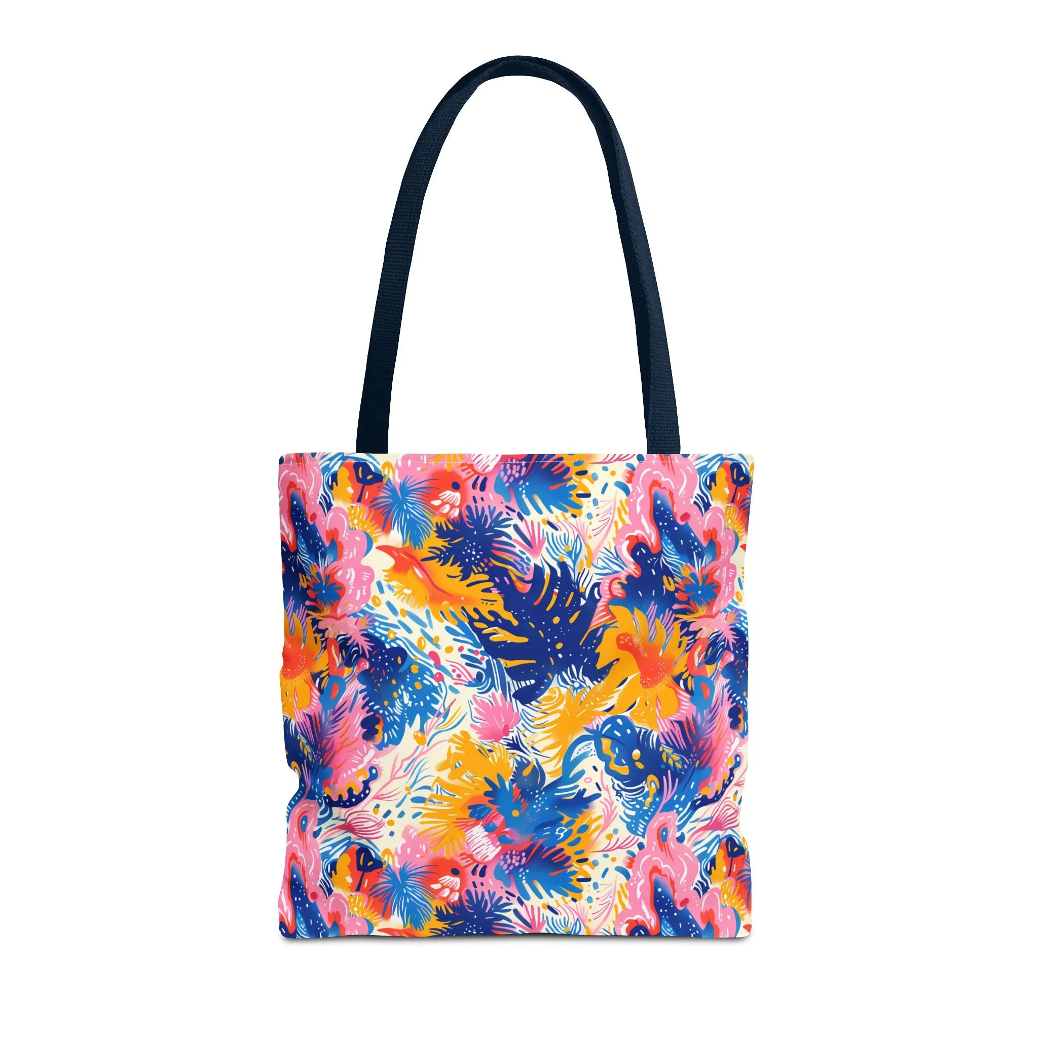 Splatter Blossom Tote Bag - Make a Splash with Every Step! Available in 3 sizes.