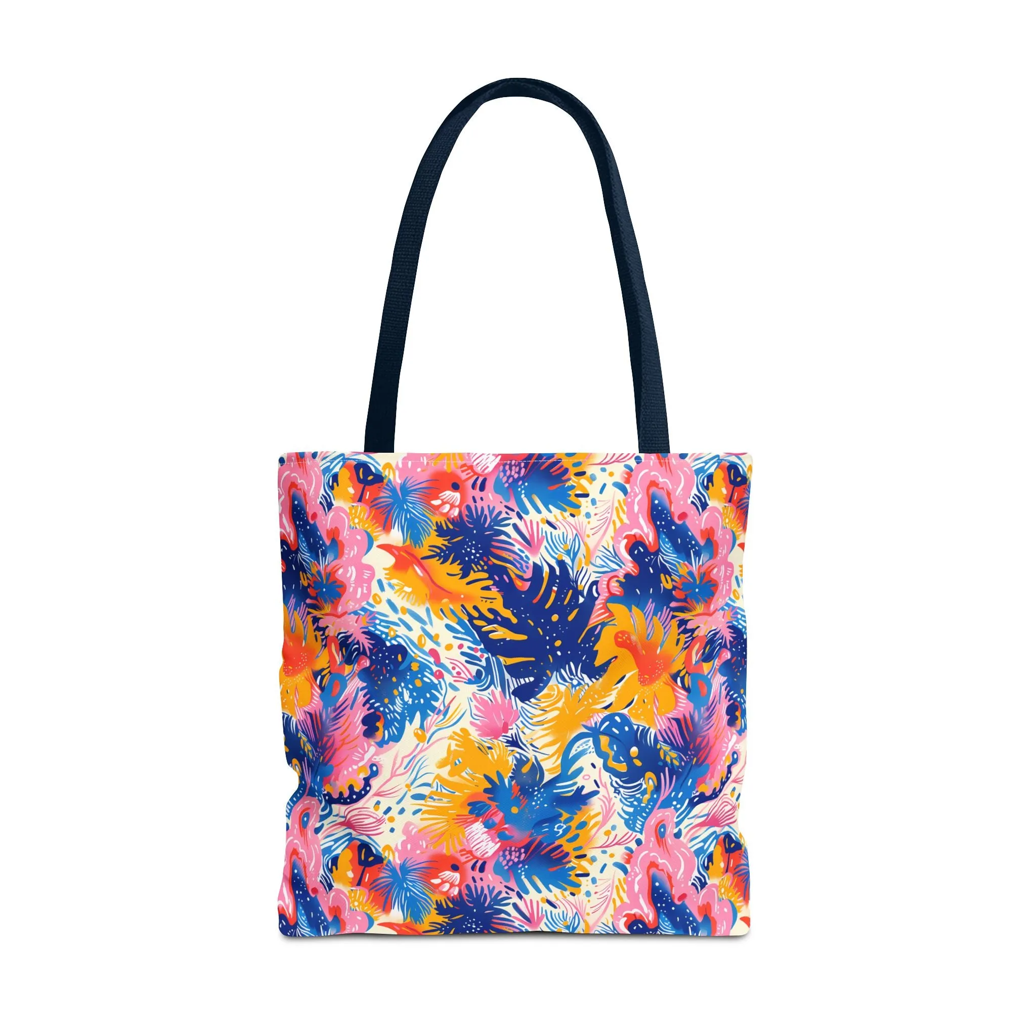 Splatter Blossom Tote Bag - Make a Splash with Every Step! Available in 3 sizes.