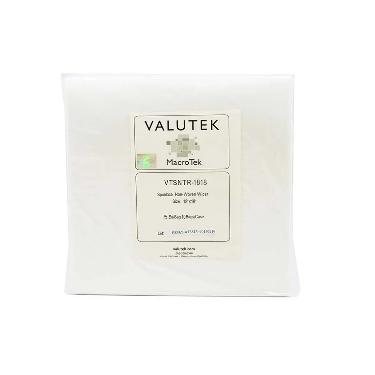 Spunlace Nonwoven Cellulose-Polyester Wiper Knife Cut Edge