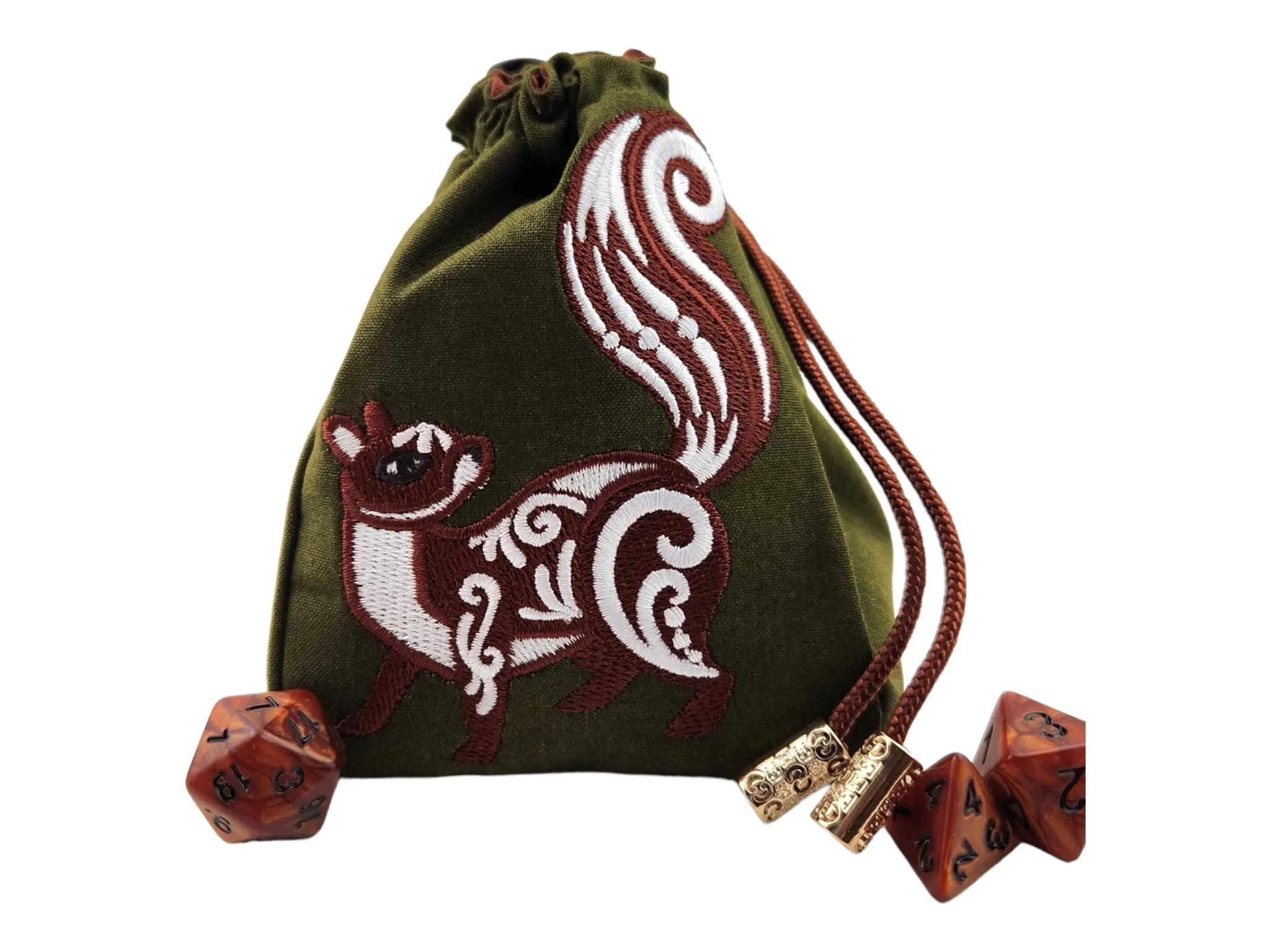Squirrel Dice Bag