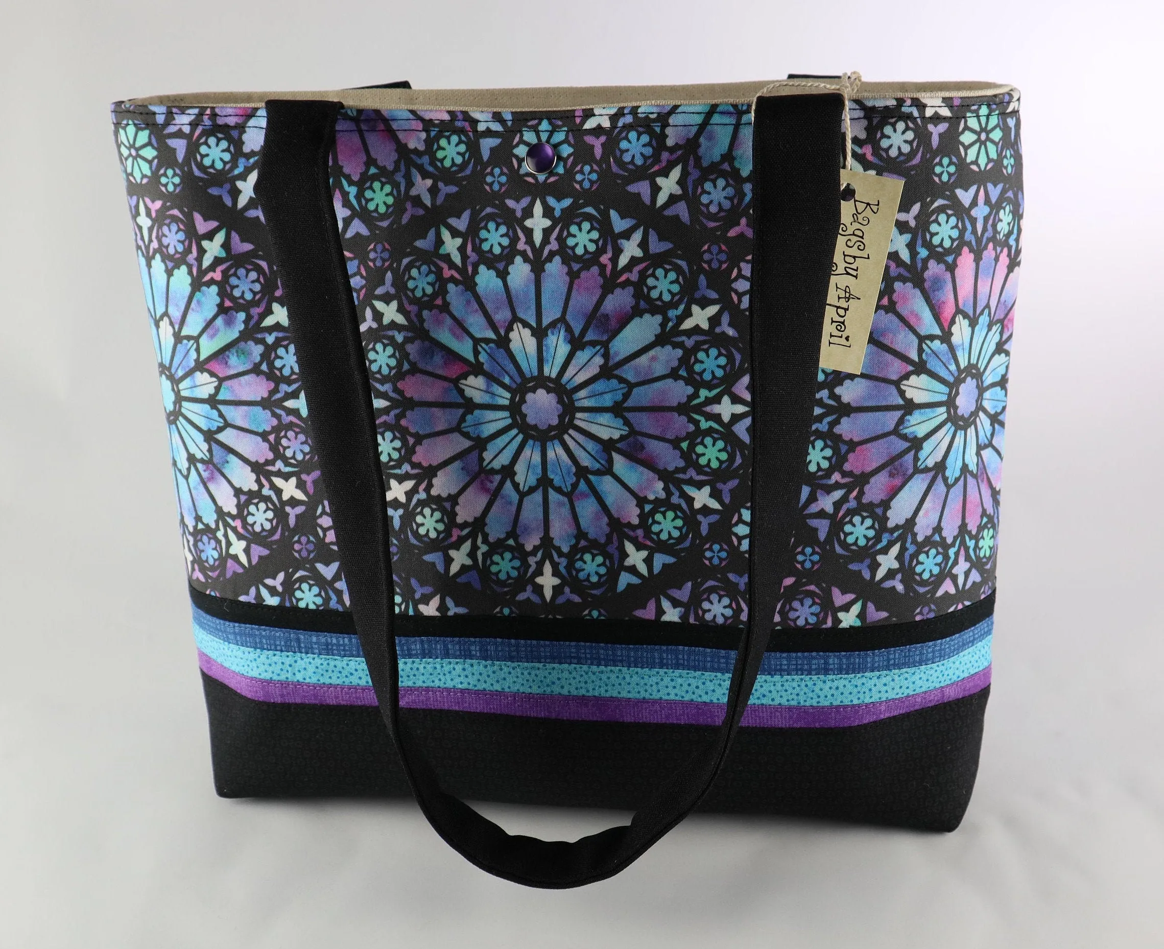 Stained Glass Window Shoulder Bag Purse