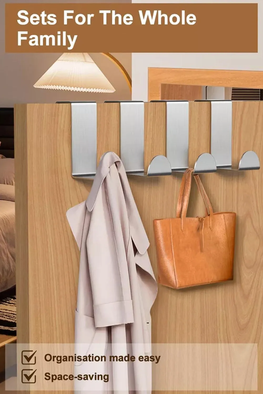 Stainless Steel Over Door Hooks
