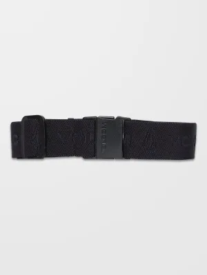 Stamp Stone Elastic Gürtel - BLACK