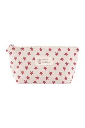 STAR PRINT COSMETIC POUCH BAG