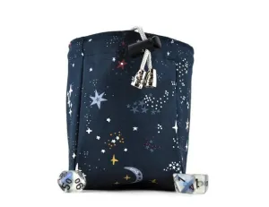 Stars and Moons Dice Bag