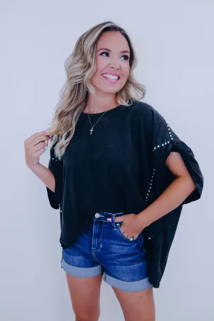 Stars N Studs Vintage Washed Top