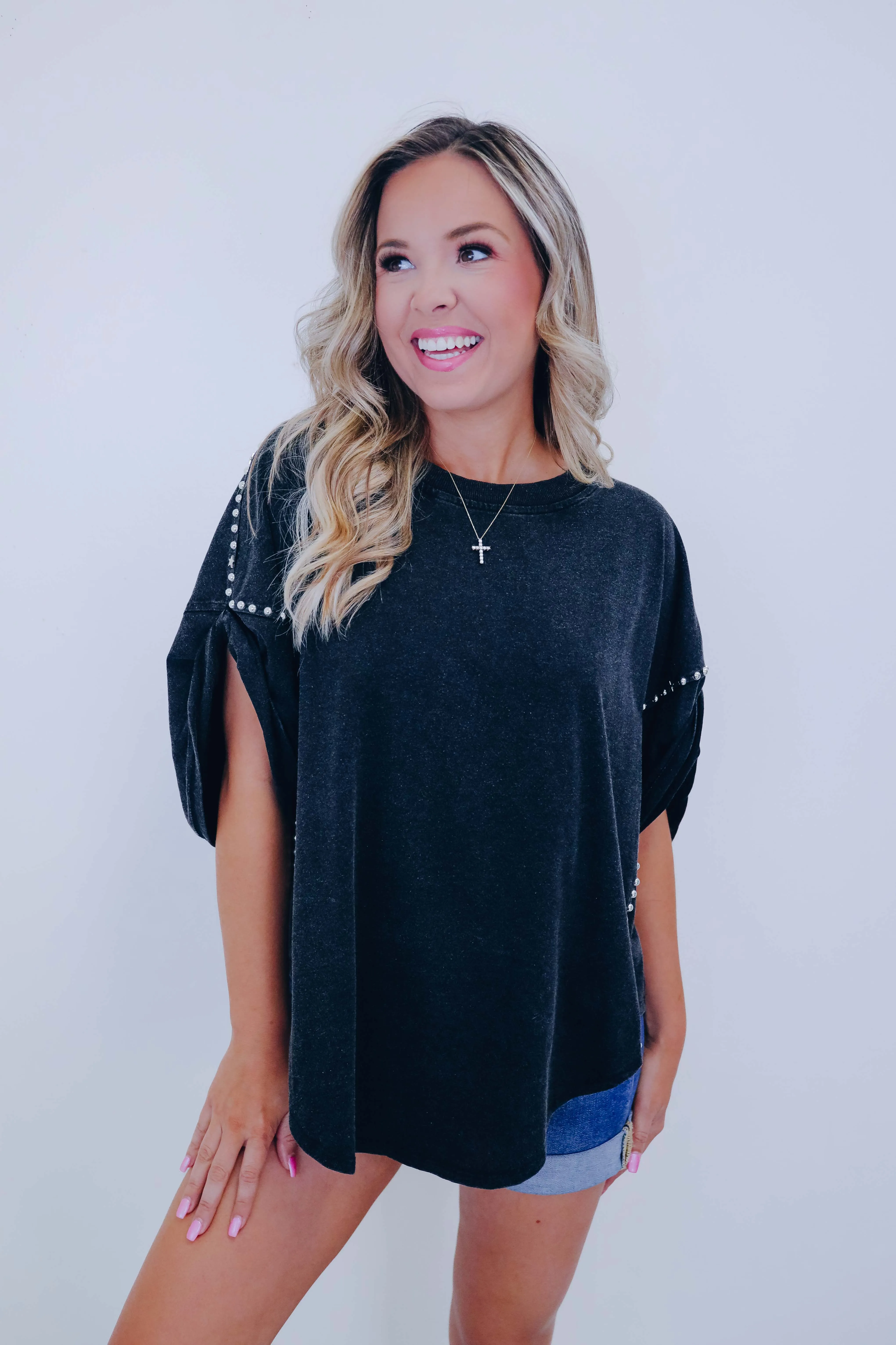 Stars N Studs Vintage Washed Top