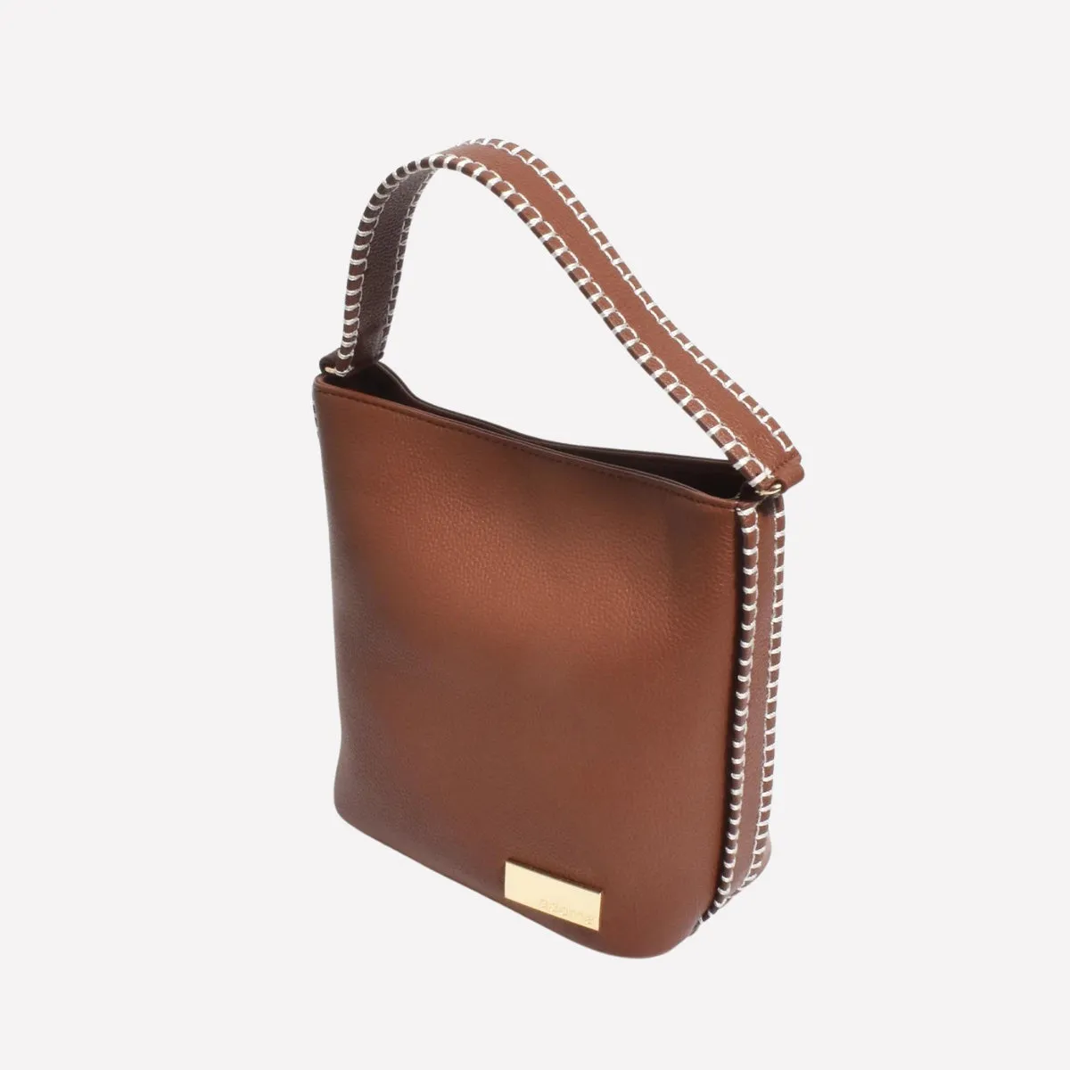 Stevie Bucket Bag (Tan)