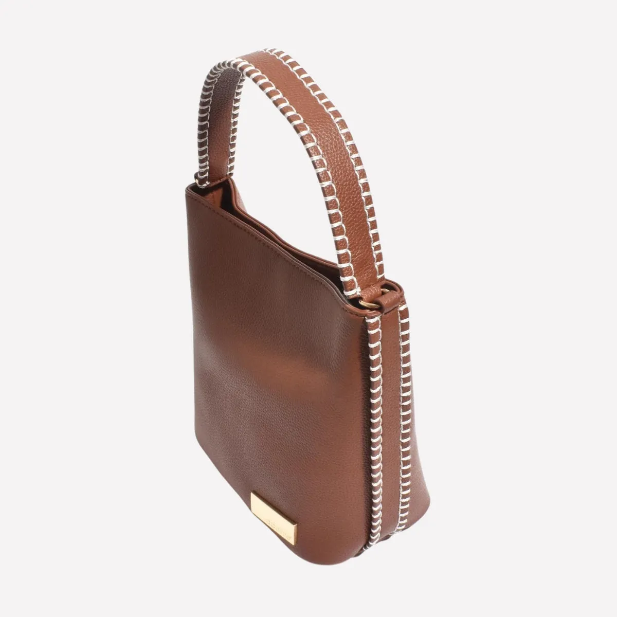 Stevie Bucket Bag (Tan)