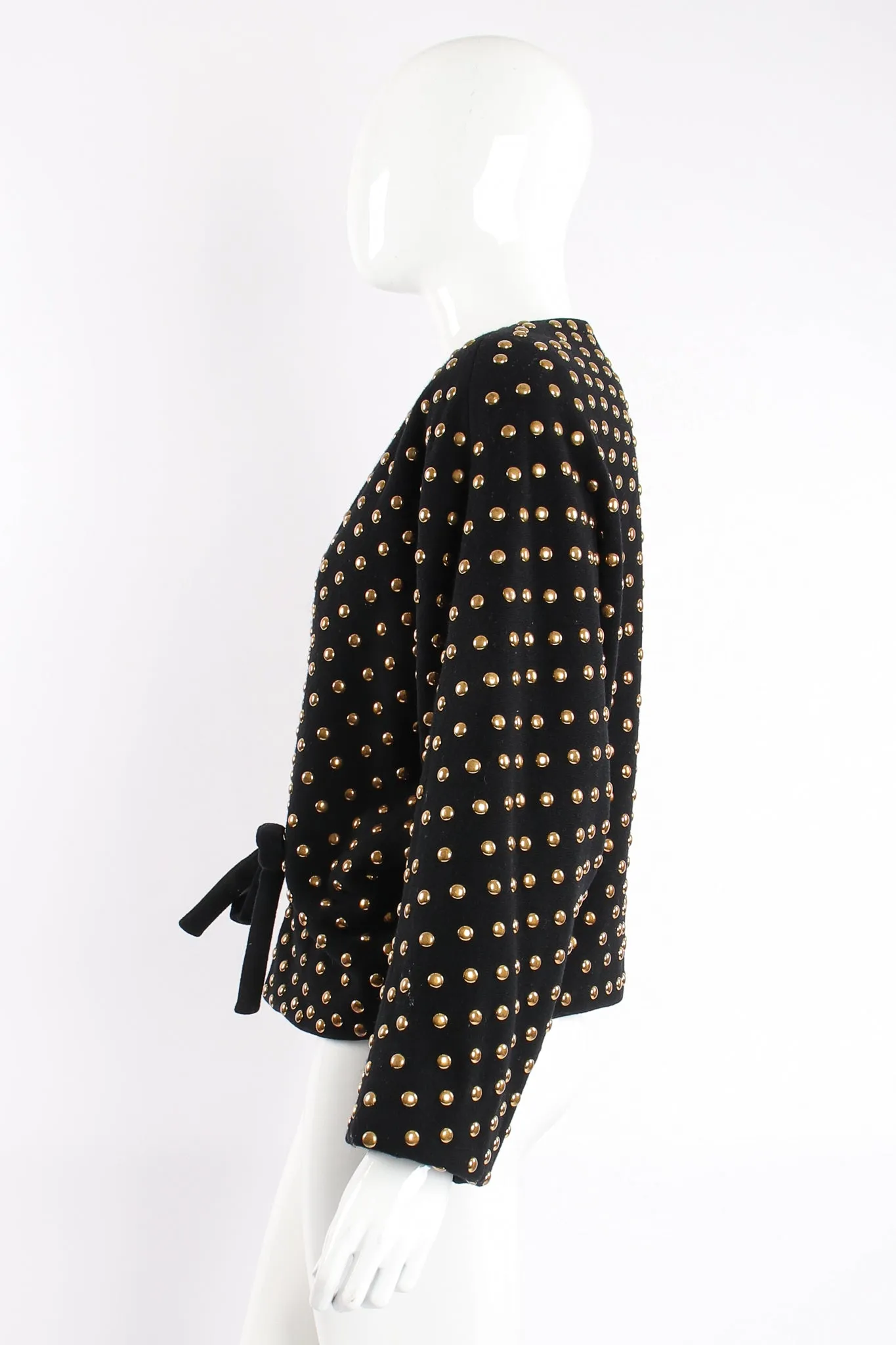 Studded Dolman Tie Jacket