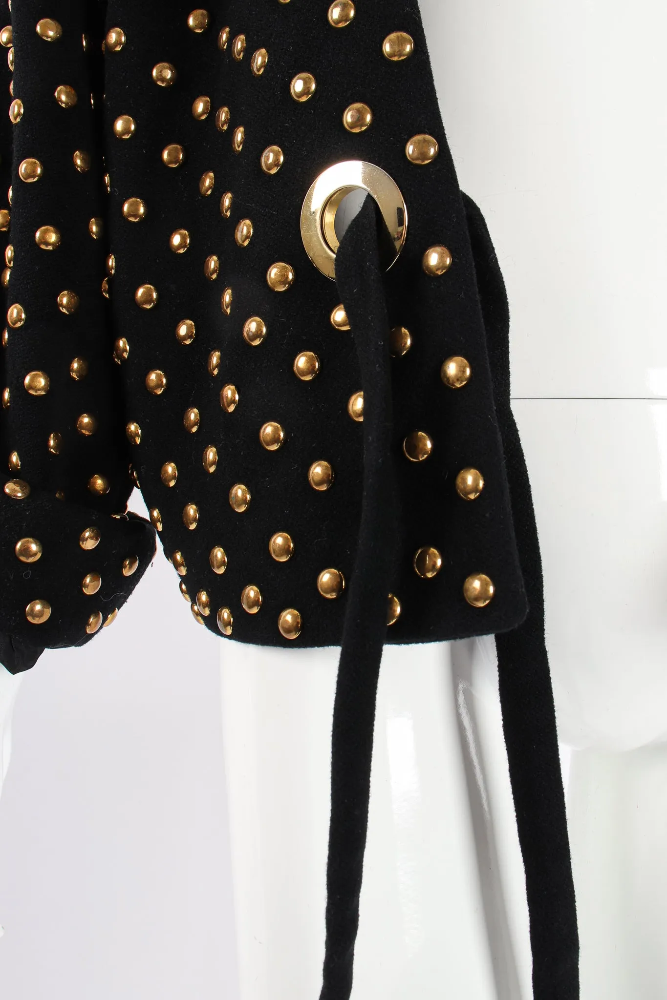 Studded Dolman Tie Jacket