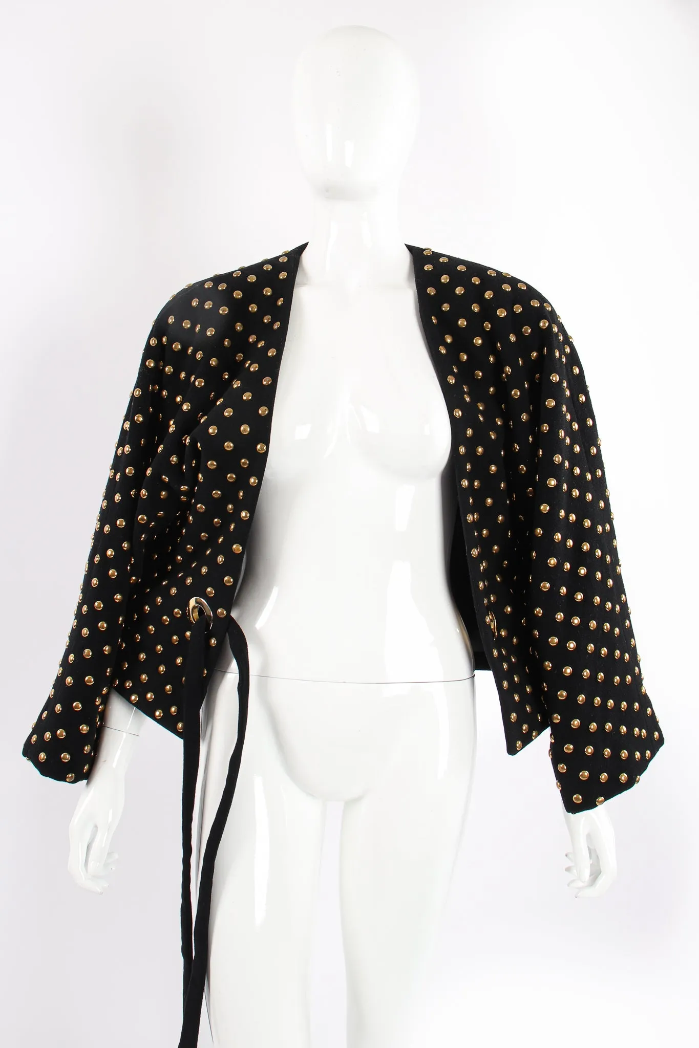 Studded Dolman Tie Jacket